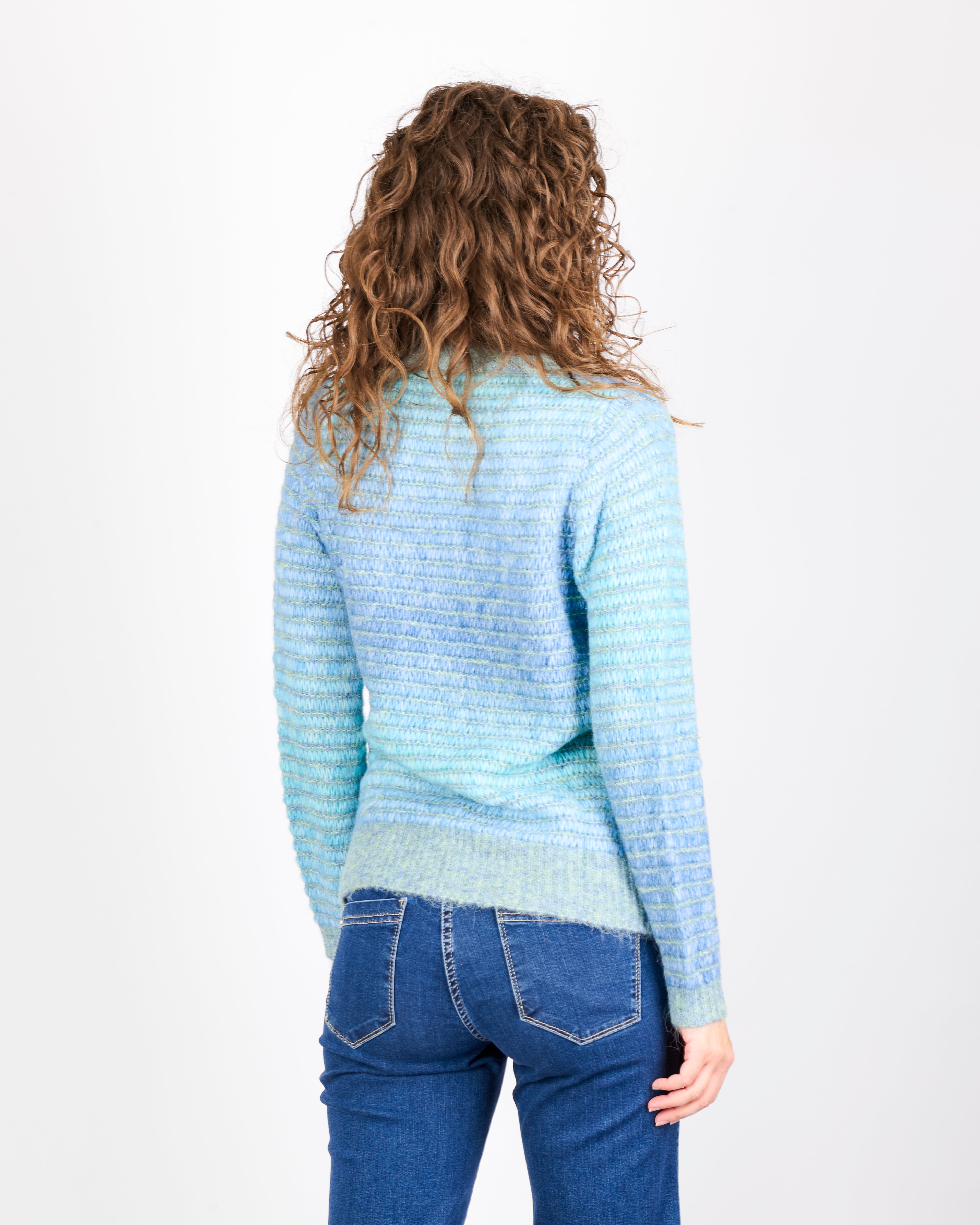 Maglia giro punto micro fluttuante 5462