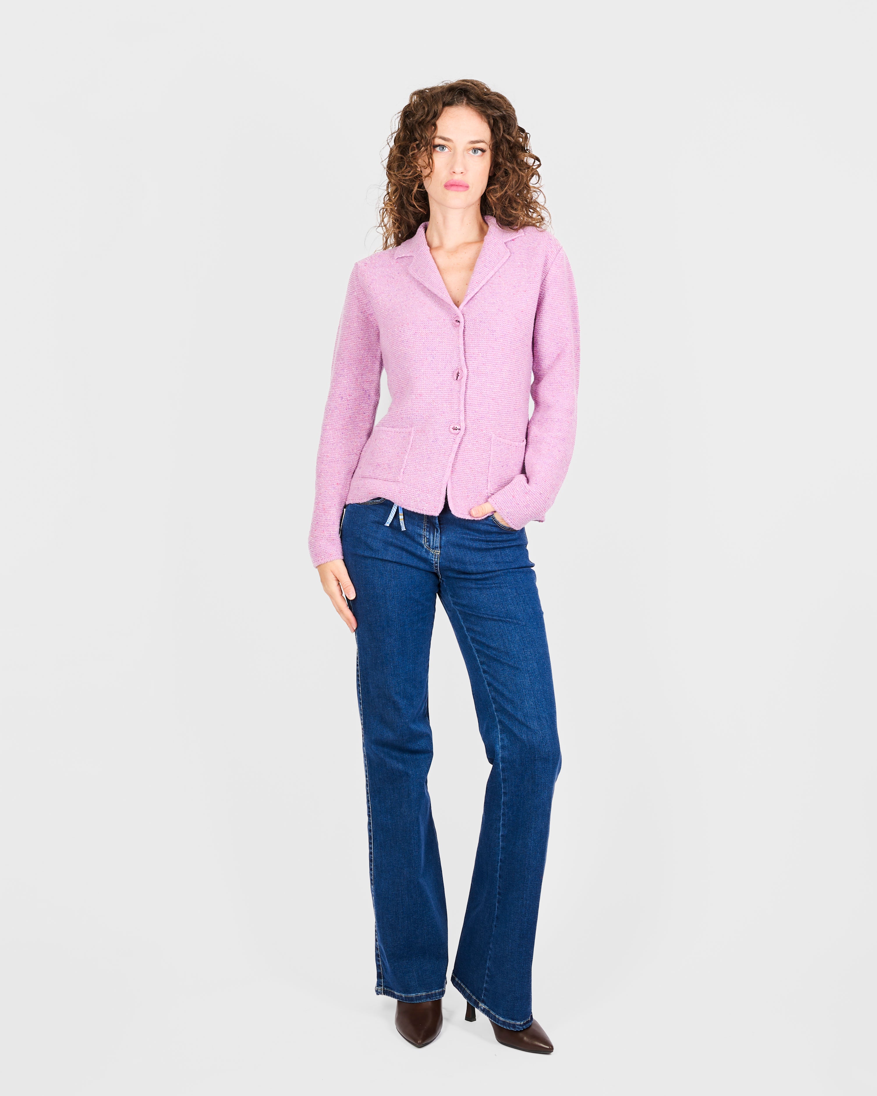 Giacca bottoni boucle' 24 20786