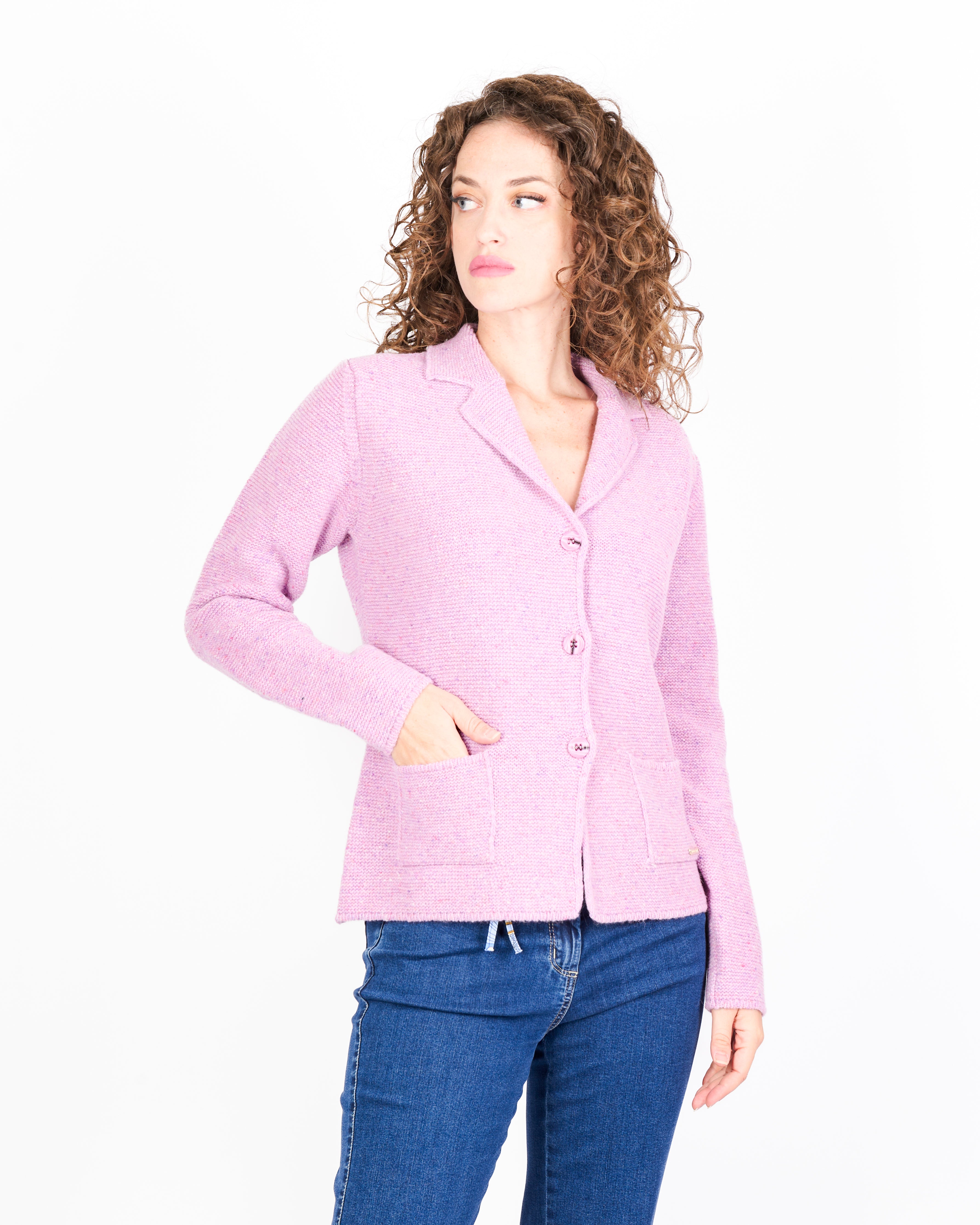 Giacca bottoni boucle' 24 20786