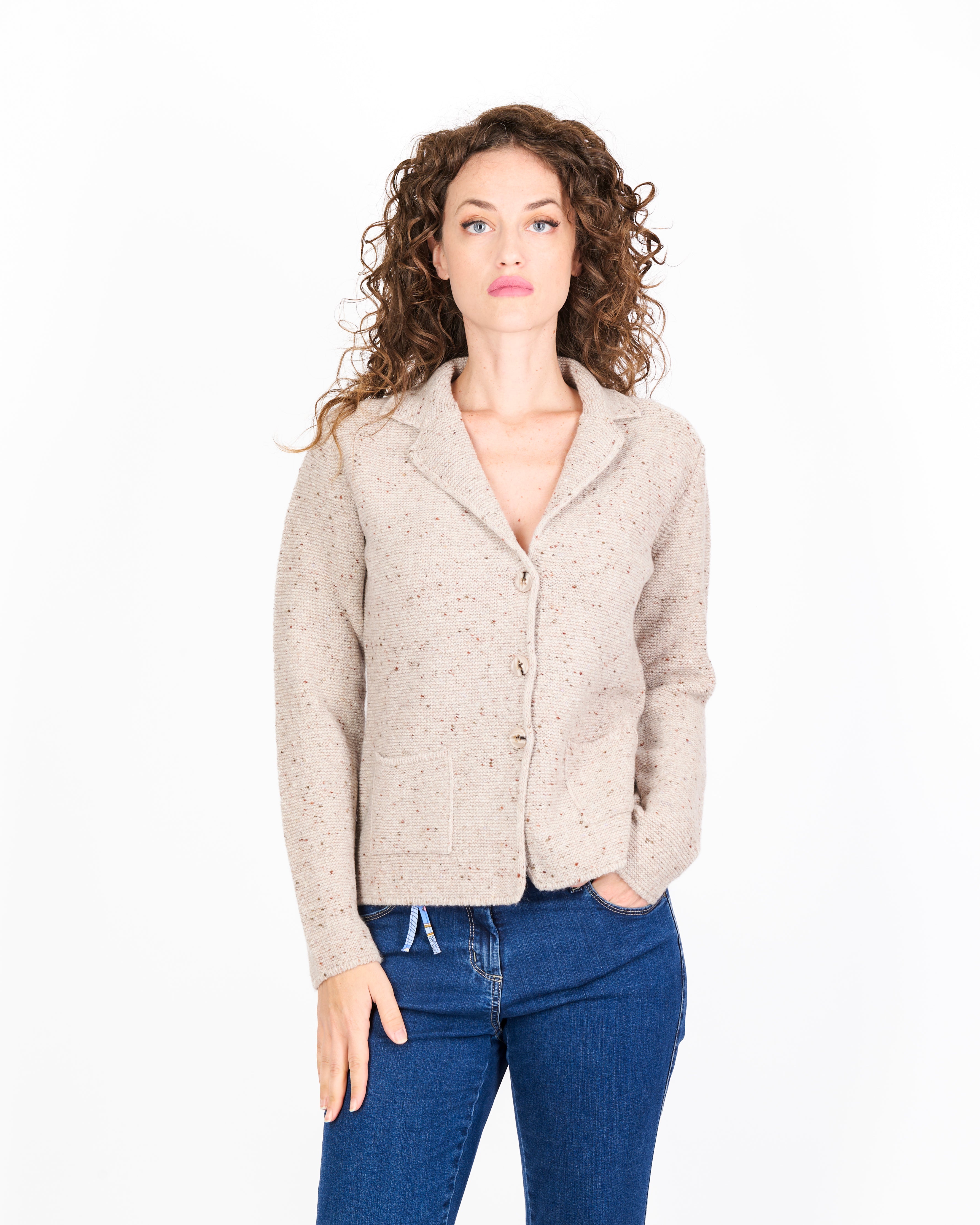 Giacca bottoni boucle' 24 20786