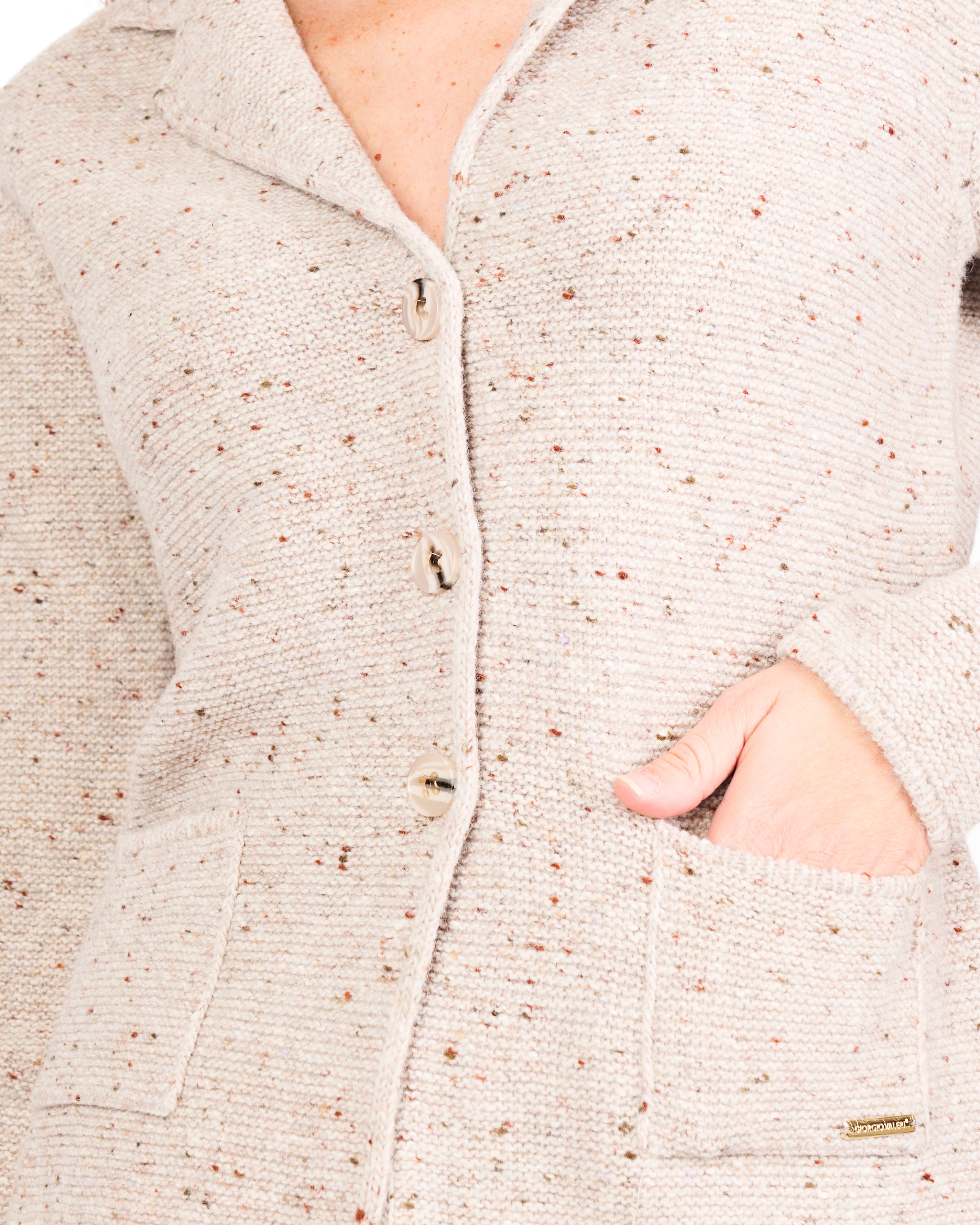 Giacca bottoni boucle' 24 20786