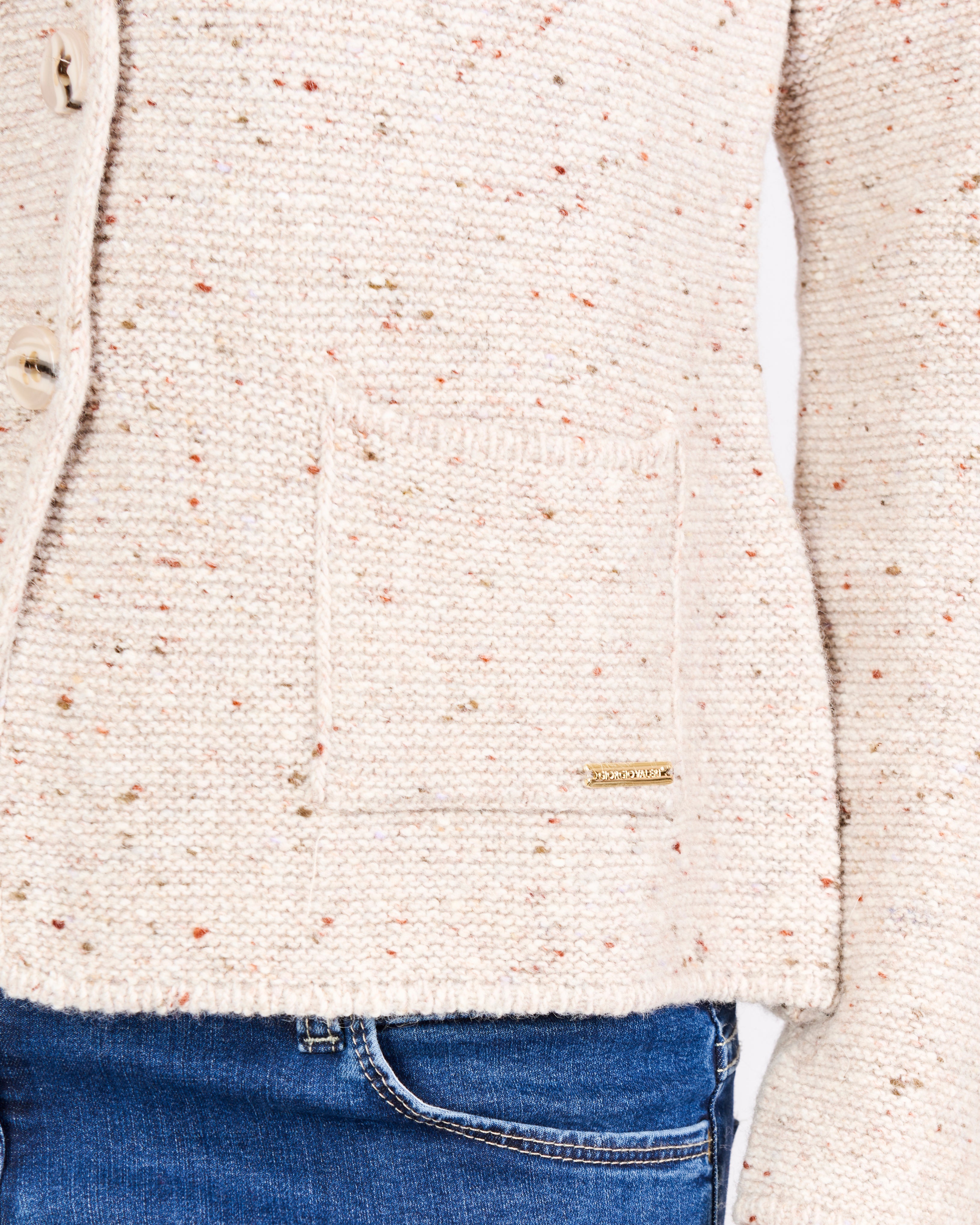 Giacca bottoni boucle' 24 20786