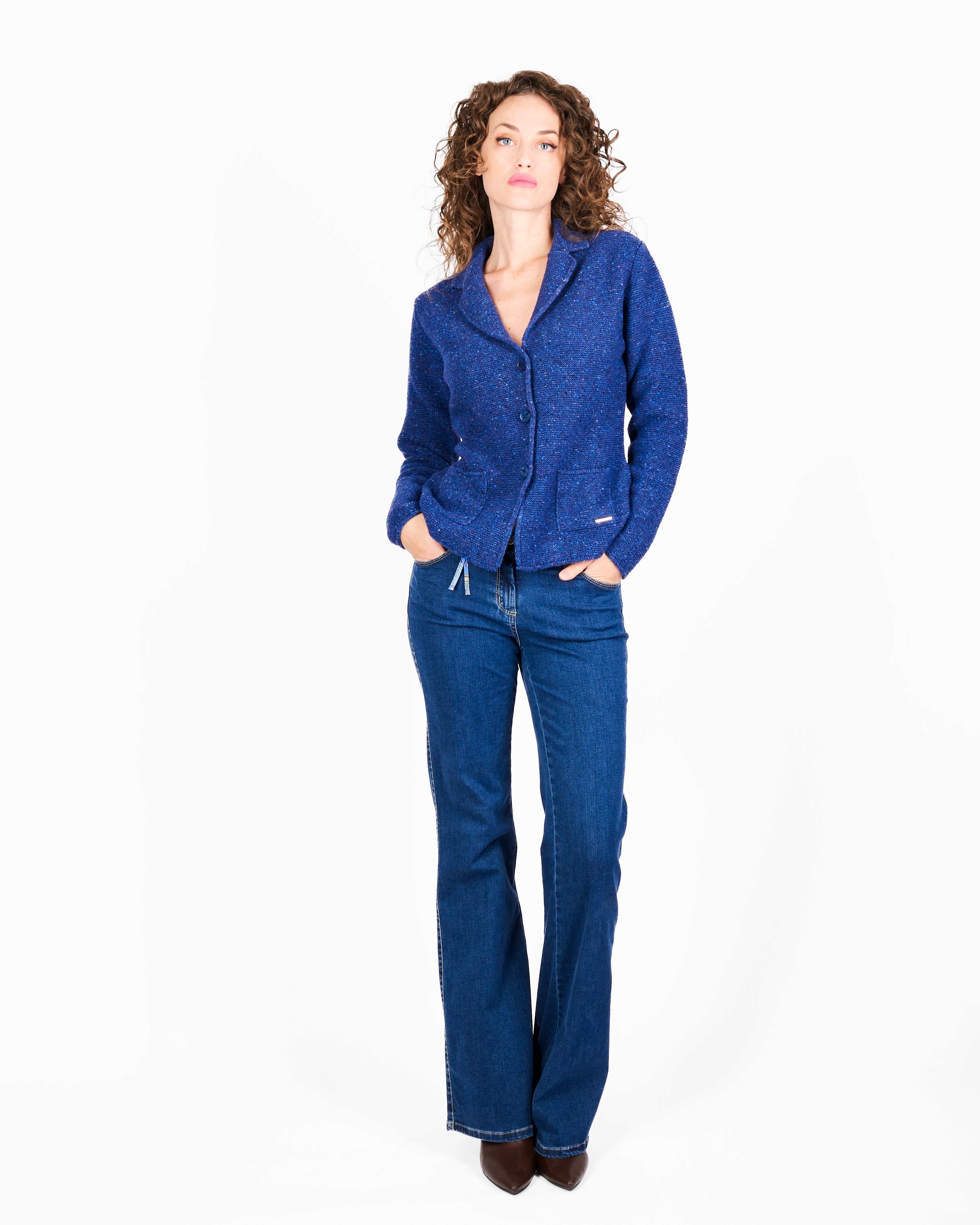 Giacca bottoni boucle' 24 20786