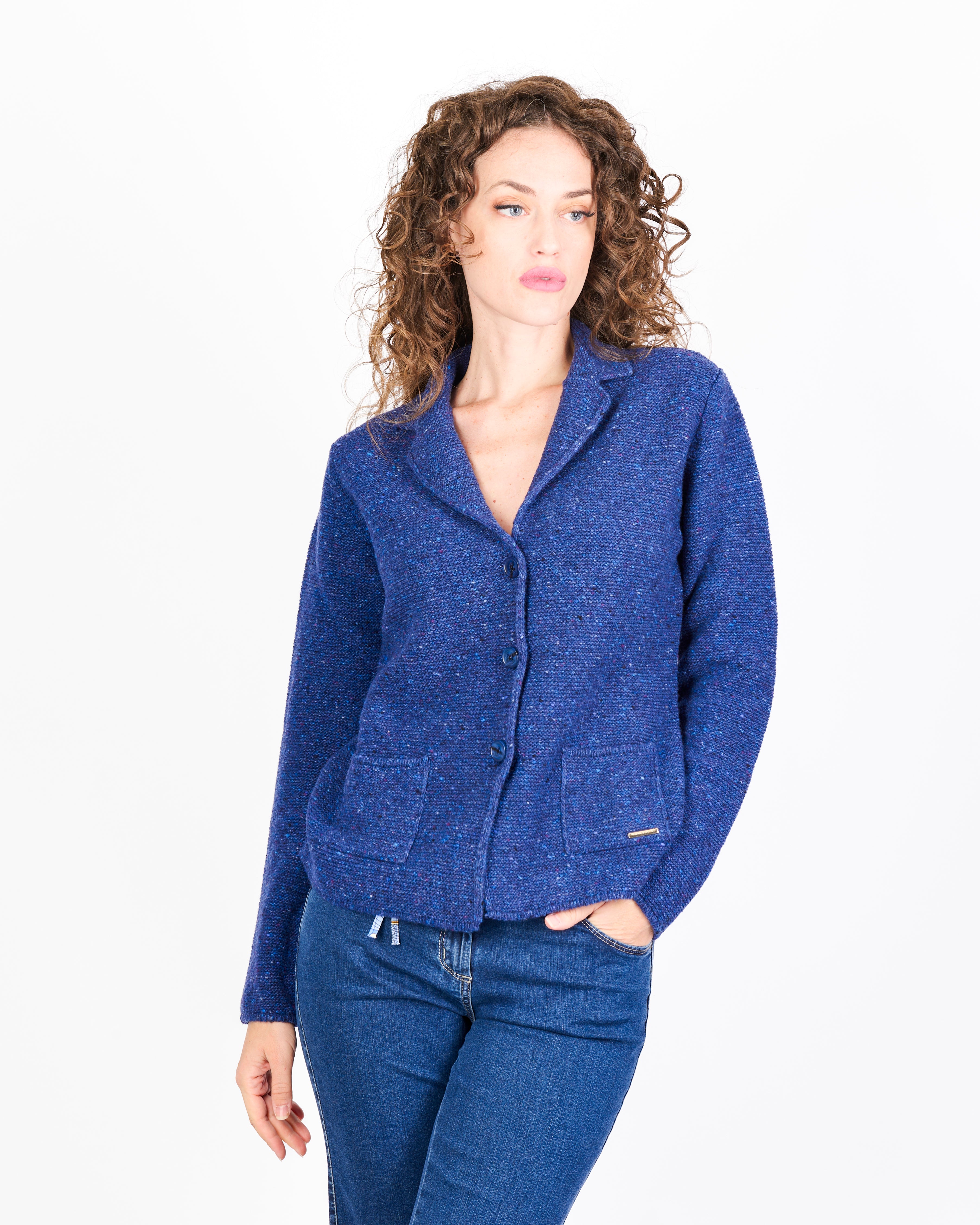 Giacca bottoni boucle' 24 20786