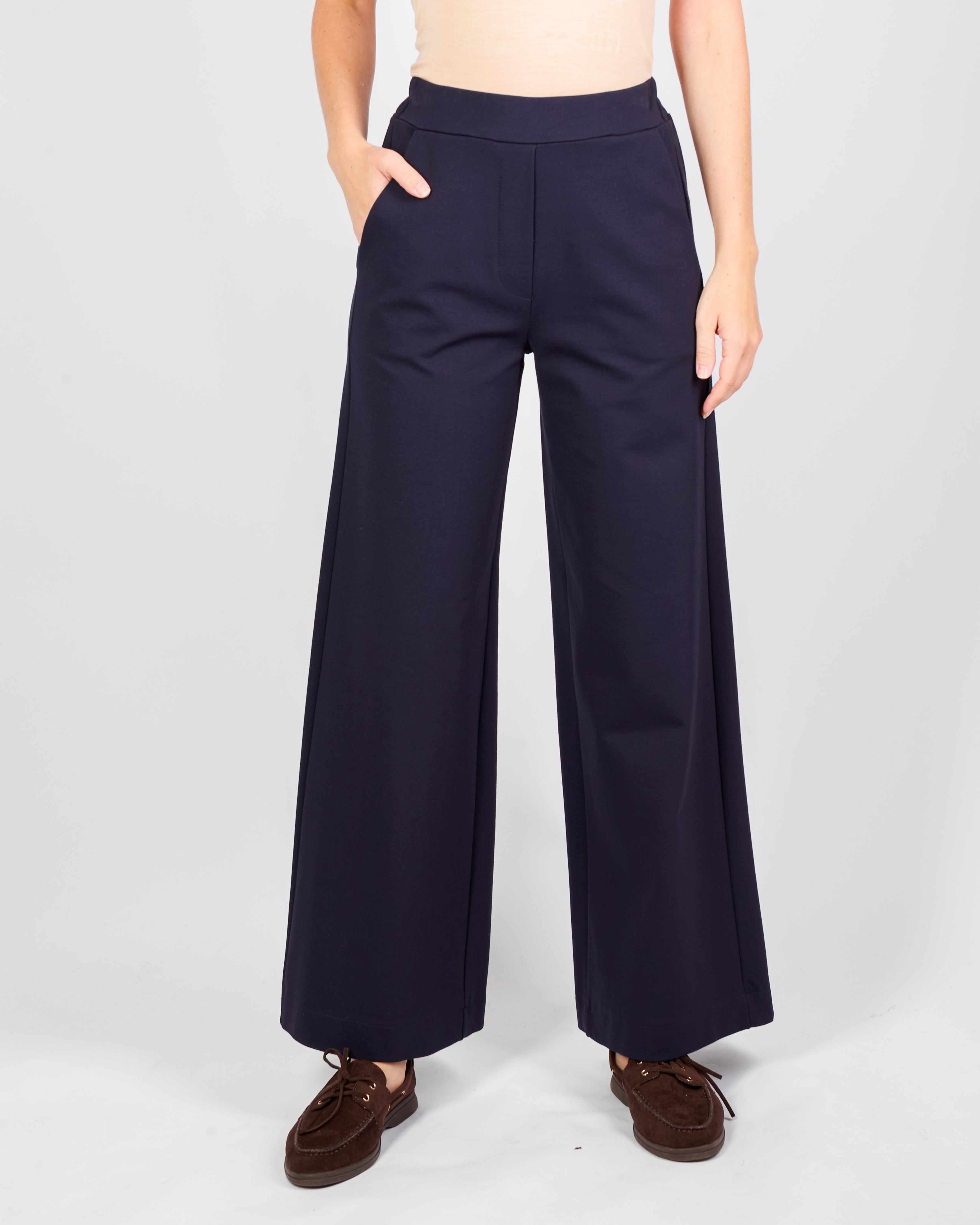 Pantalone palazzo punto milano comfort H152/1