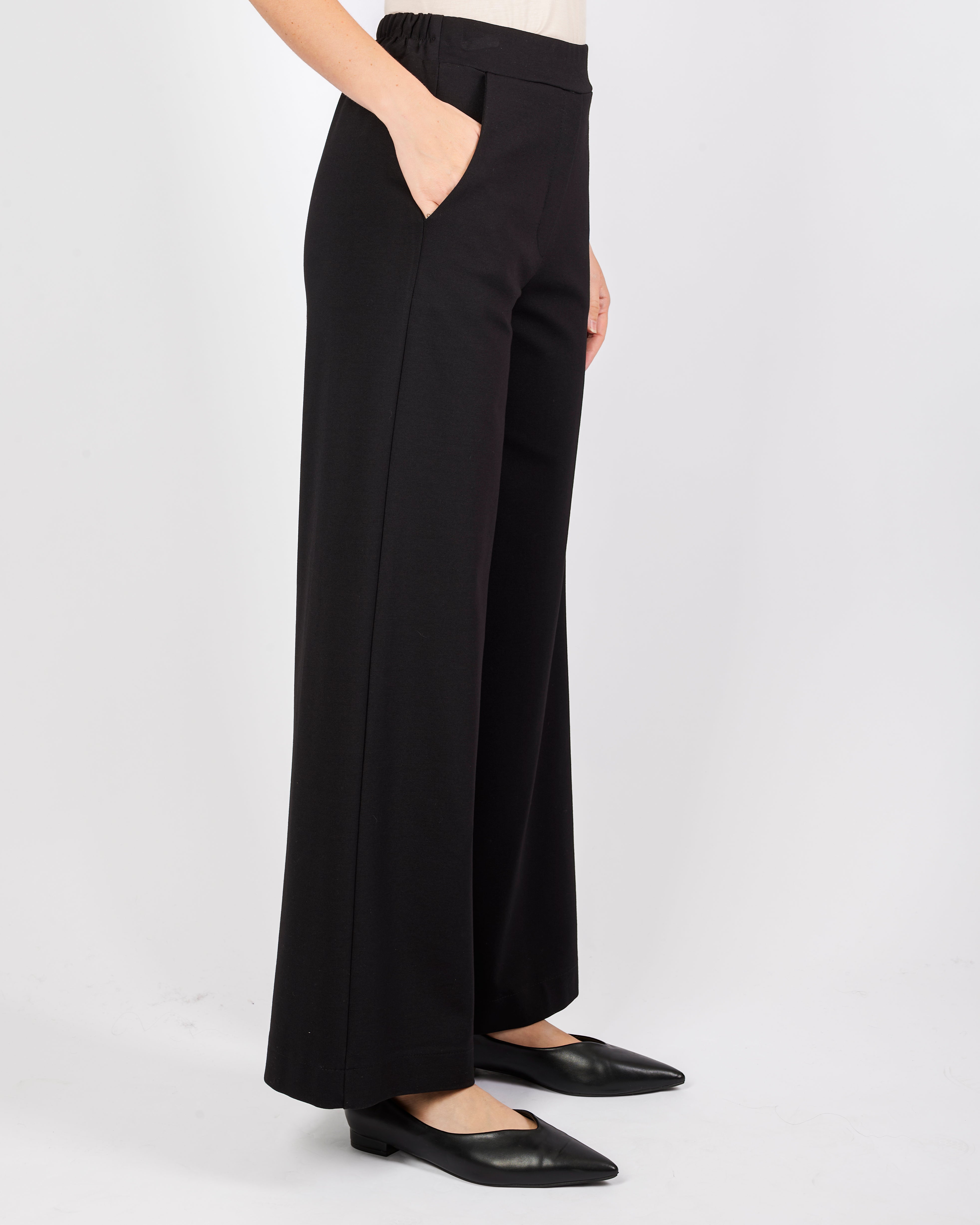 Pantalone palazzo punto milano comfort H152/1
