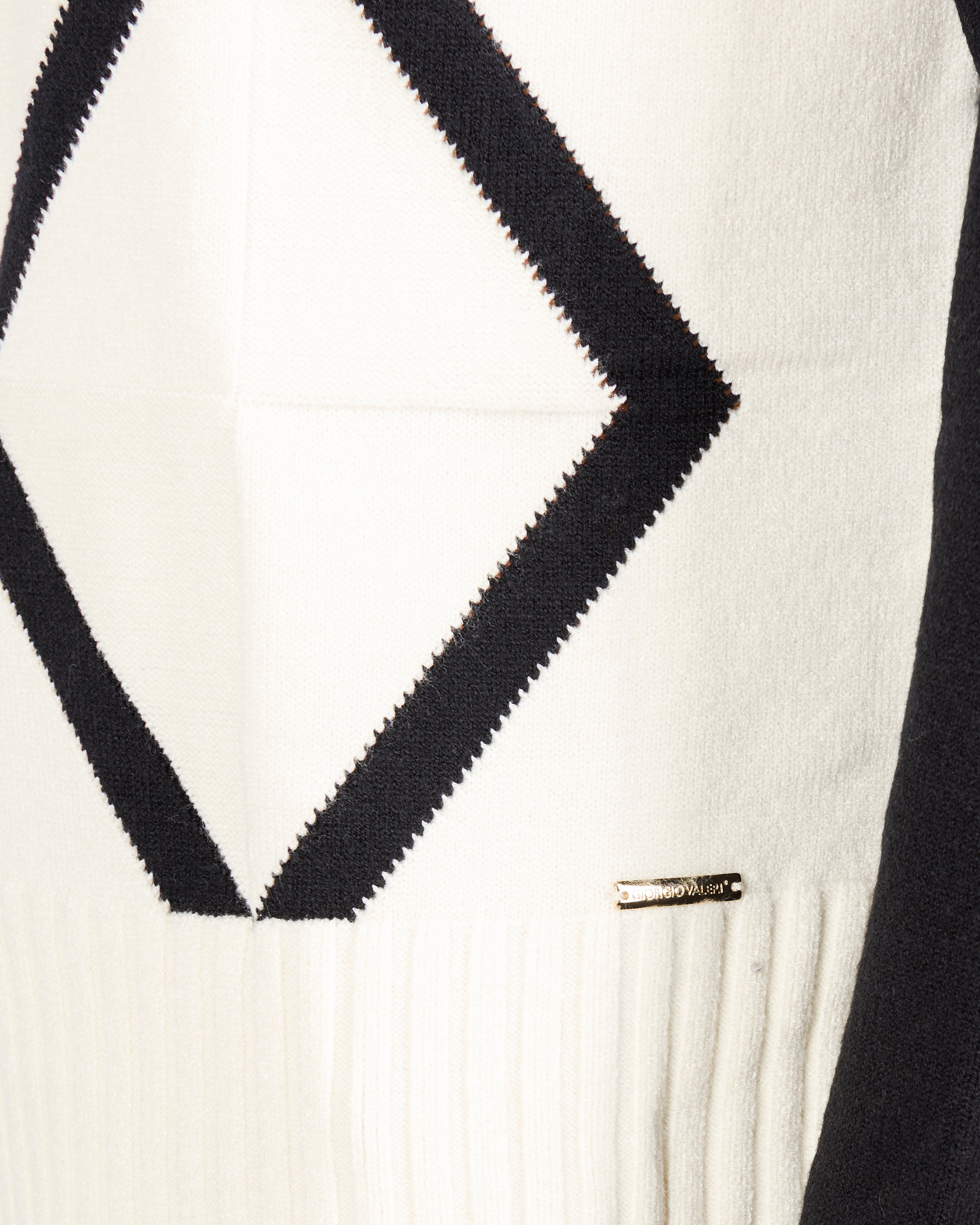 Maglia ciambella inarsiodavanti spacchi 21378