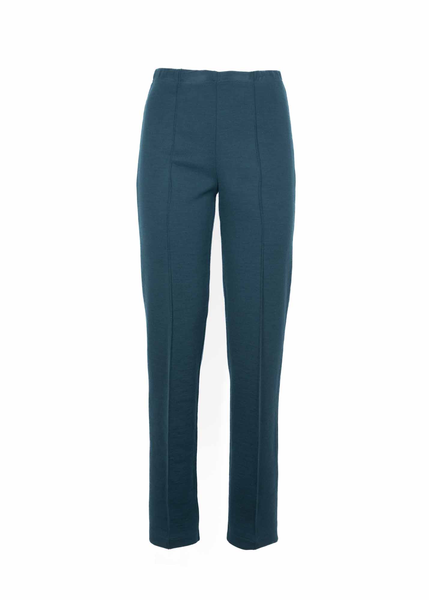 Pantalone lana elastico in vita 6626