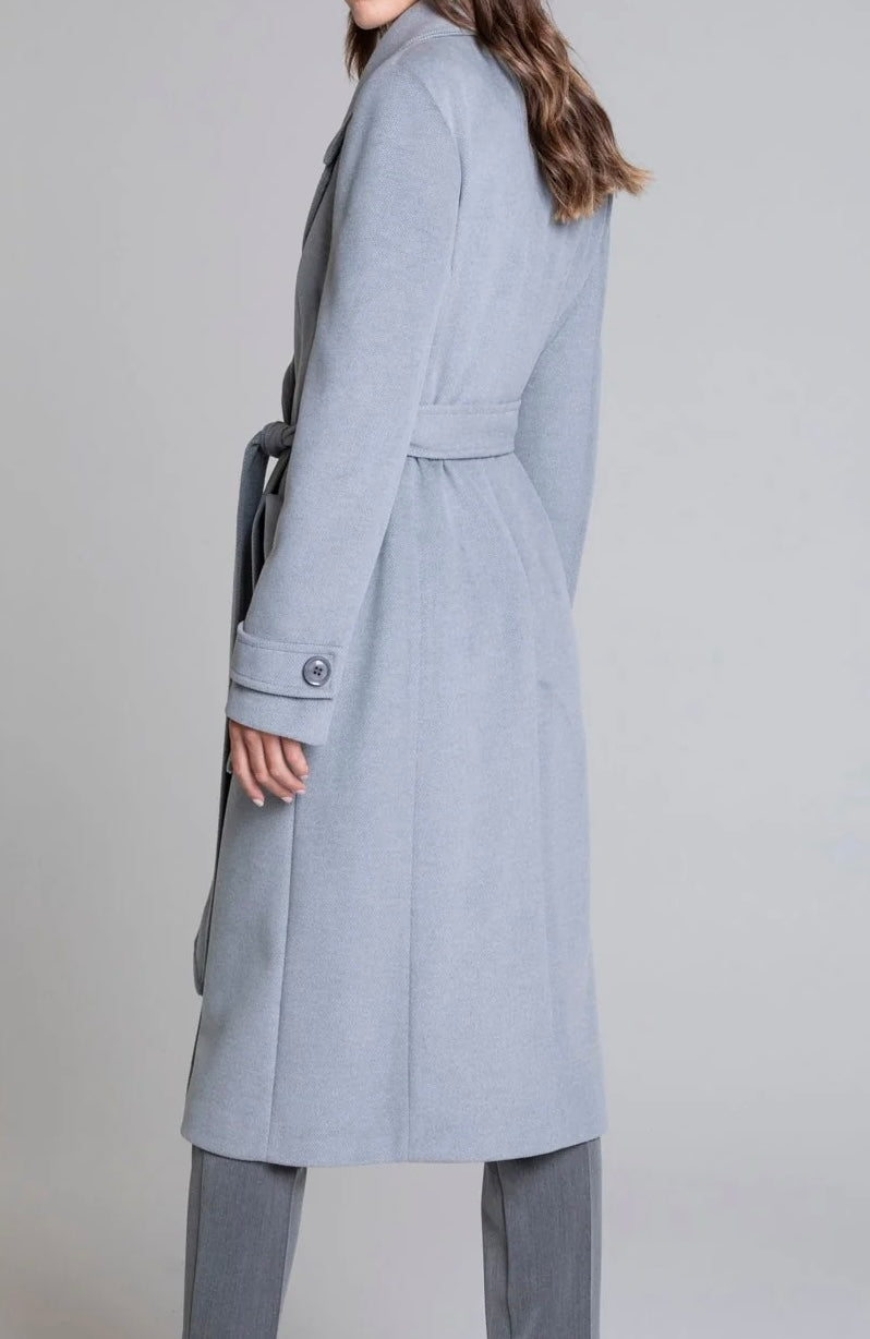 Cappotto lungo con cintura CIVICO