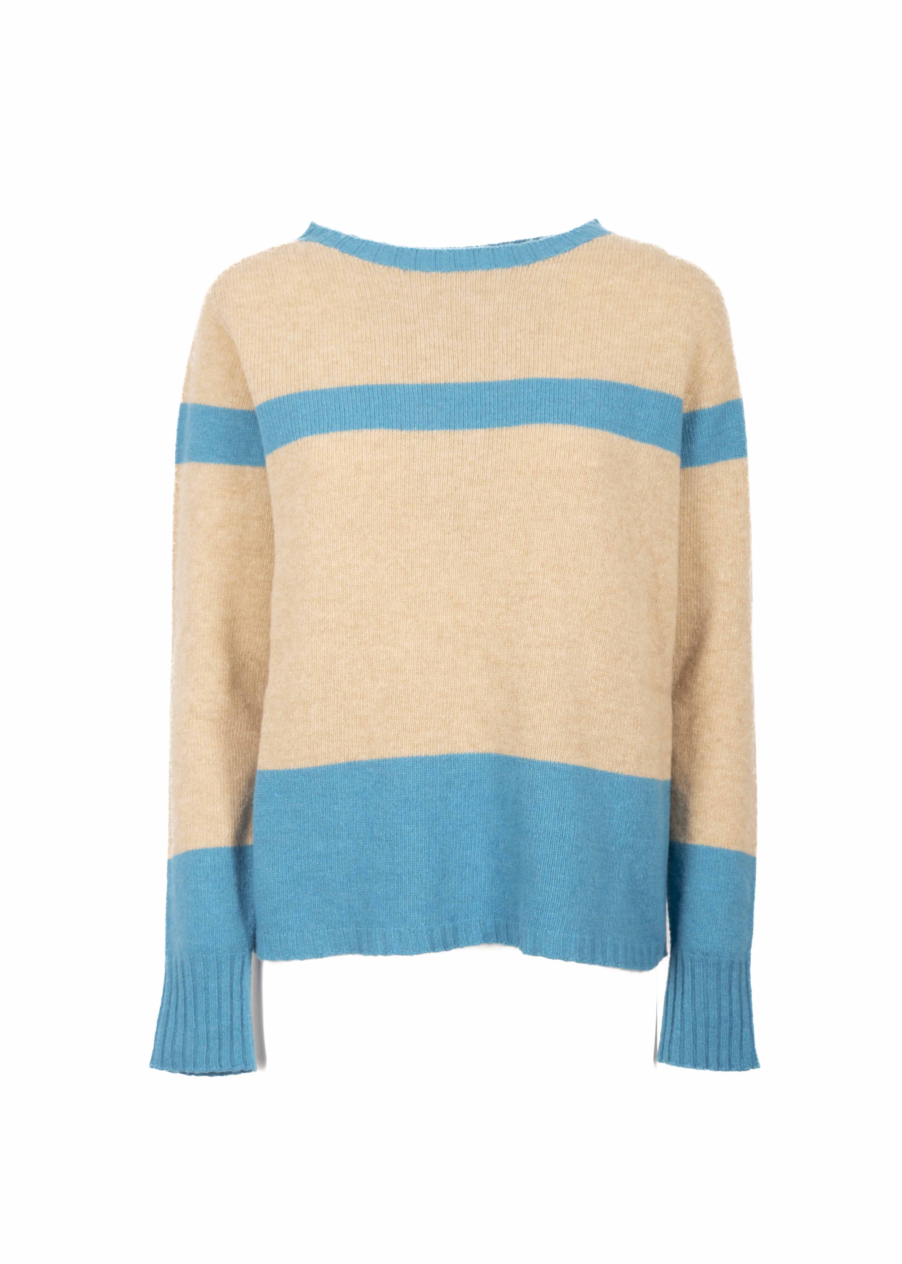 Maglia intarsio block color 955