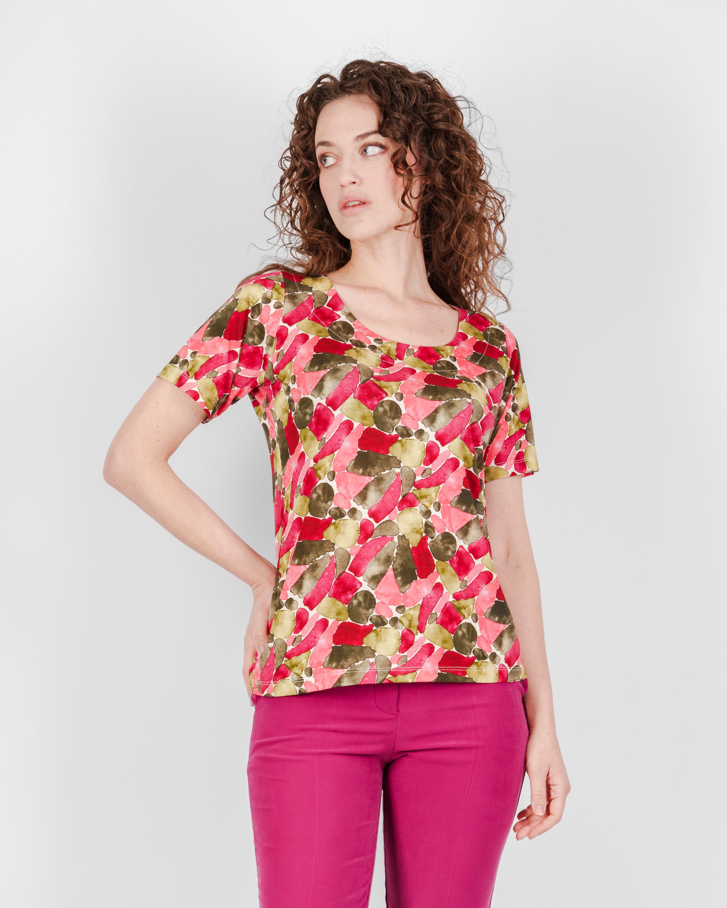 Maglia M/M scollo lunetta 5305/Q