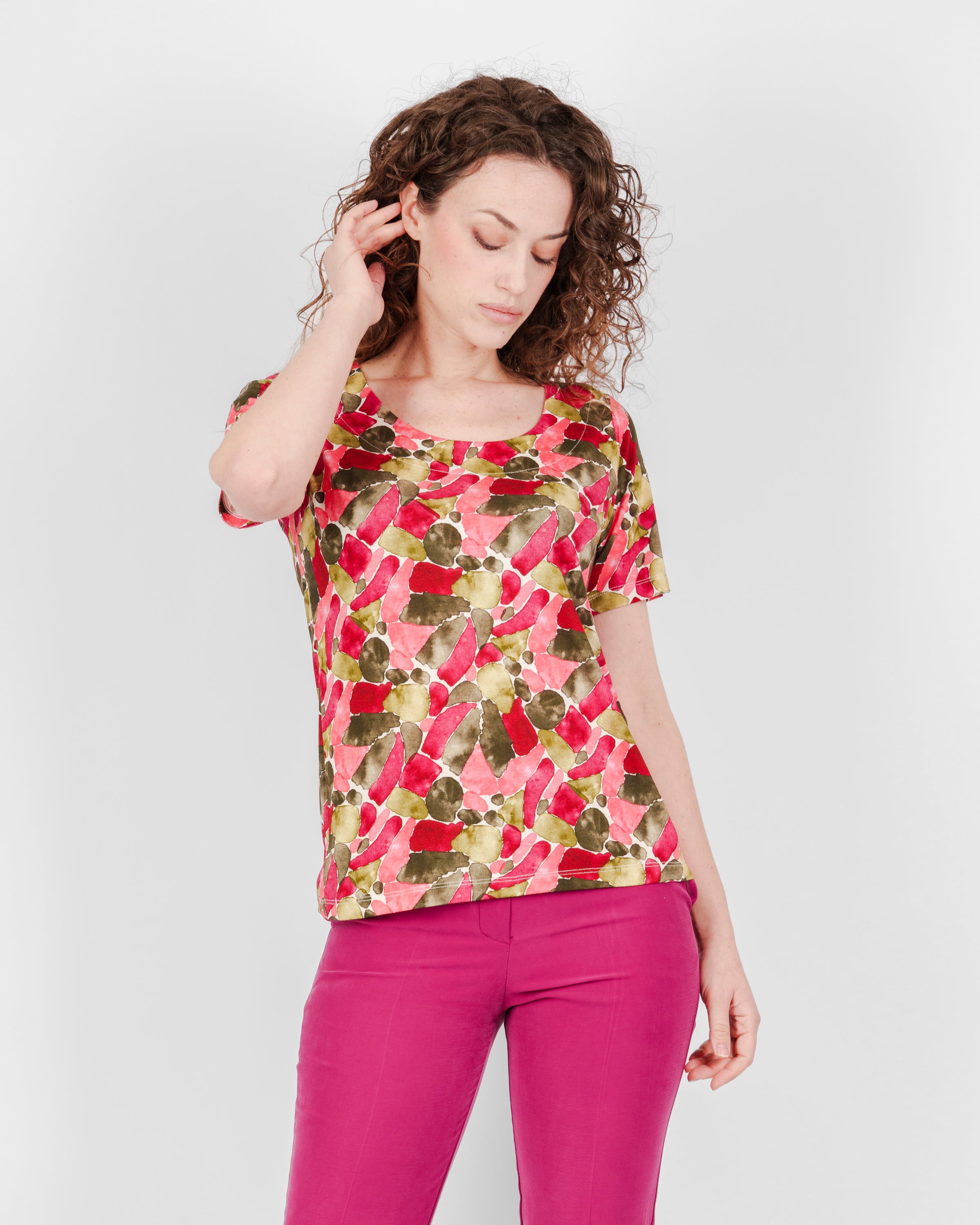 Maglia M/M scollo lunetta 5305/Q