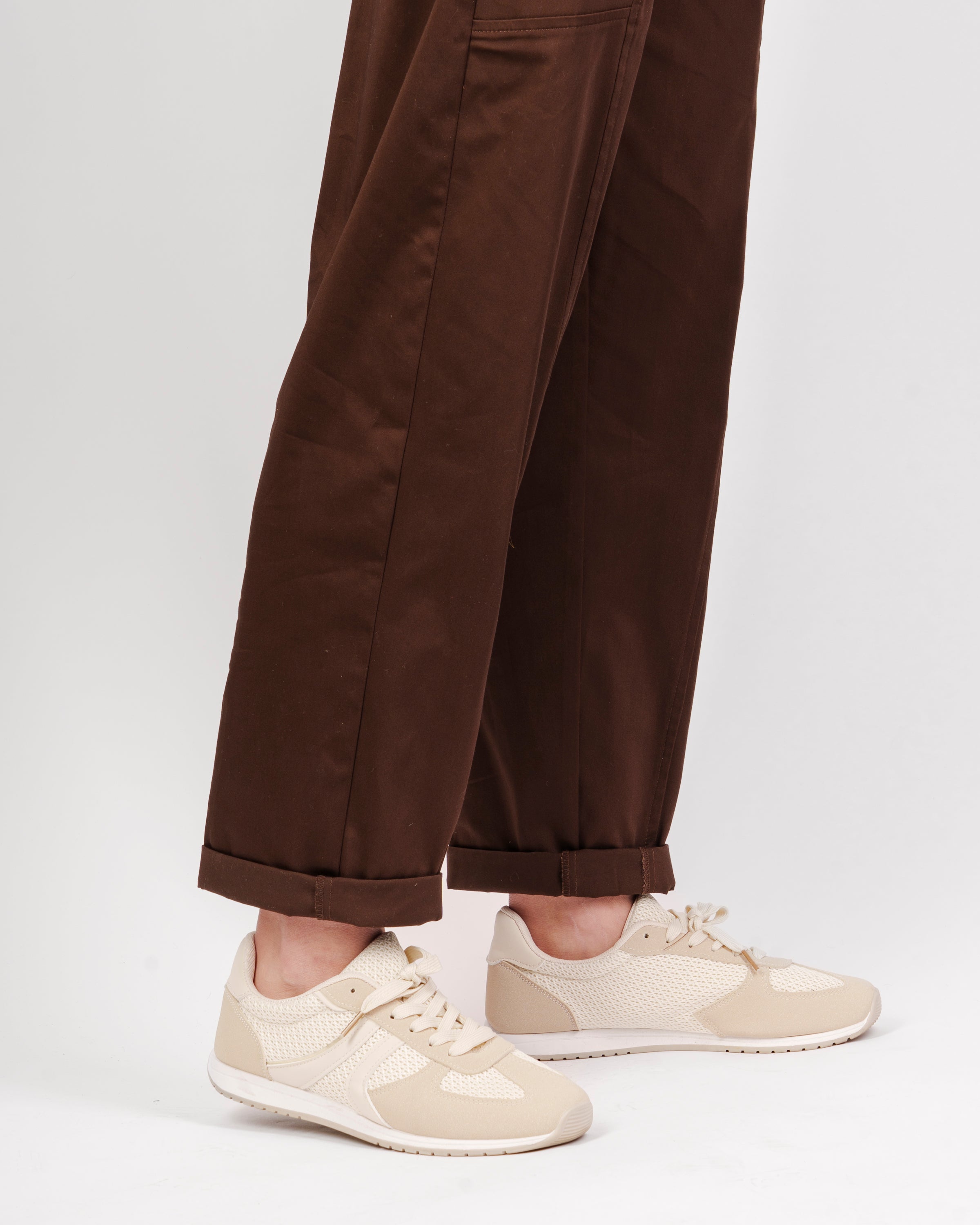 Pantalone in cotone elastico dietro DS 5704