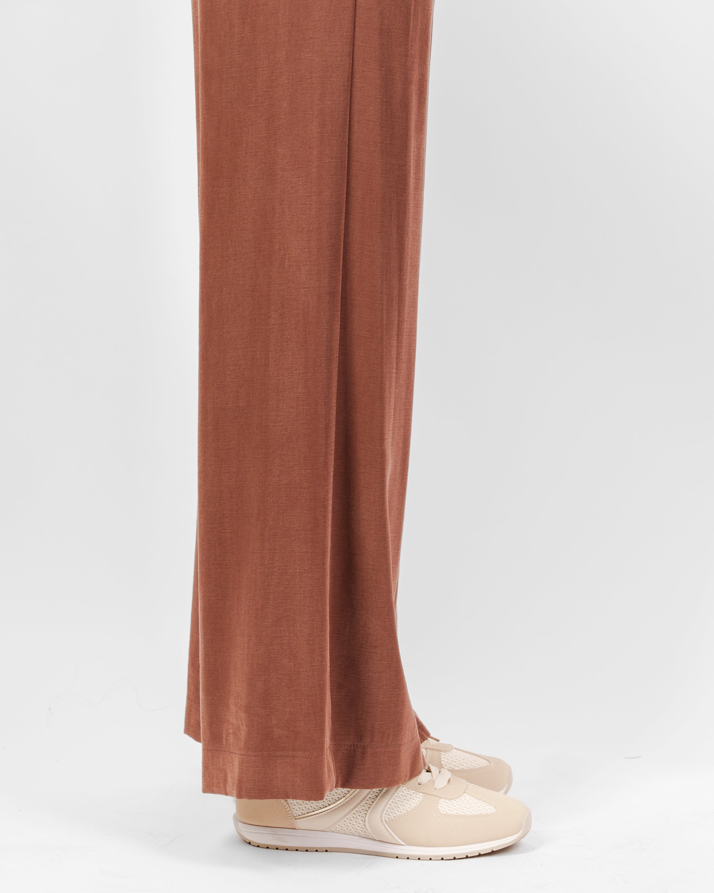 Pantalone in viscosa largo e tasca filo 1052/36