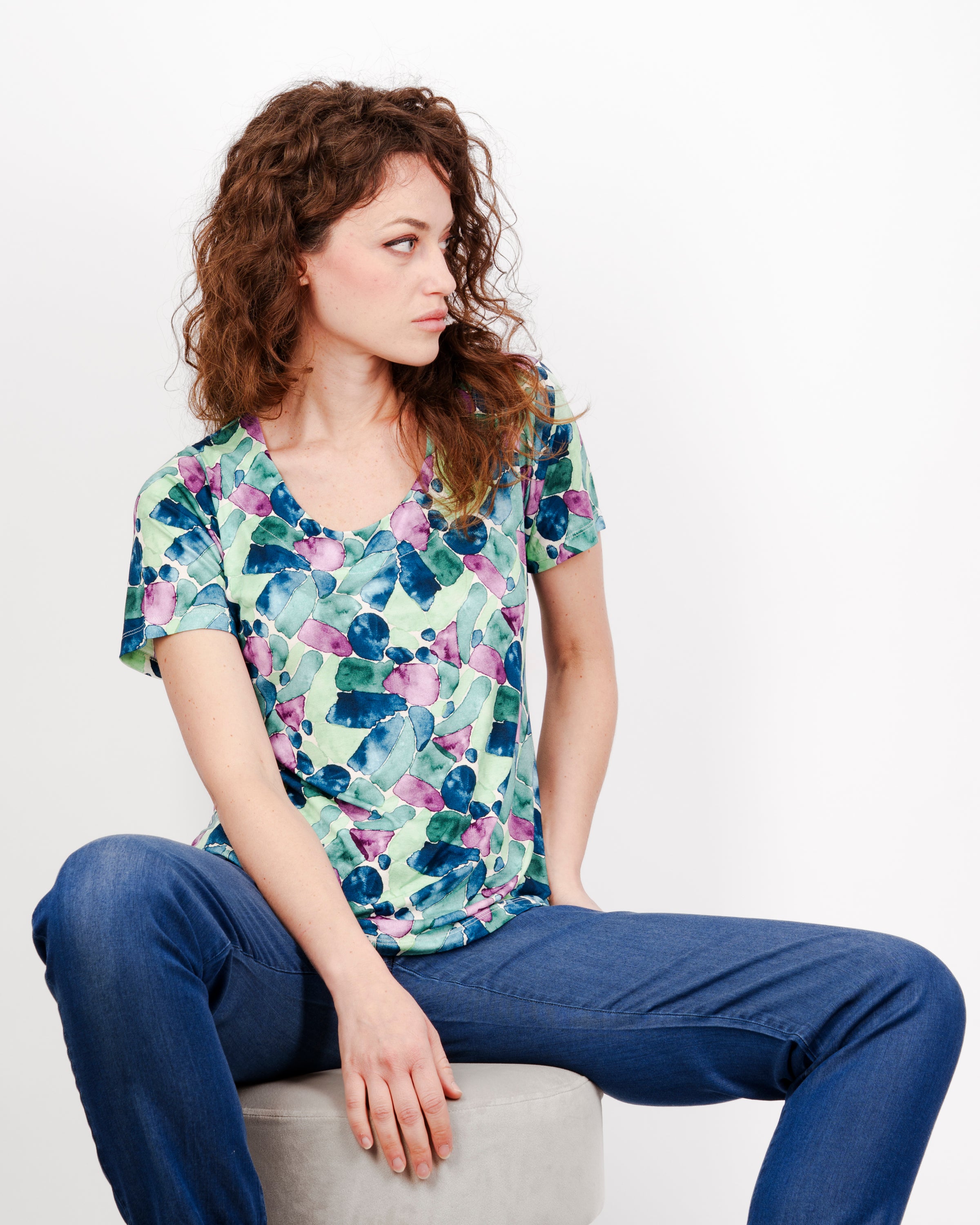 Maglia M/M scollo lunetta 5305/Q