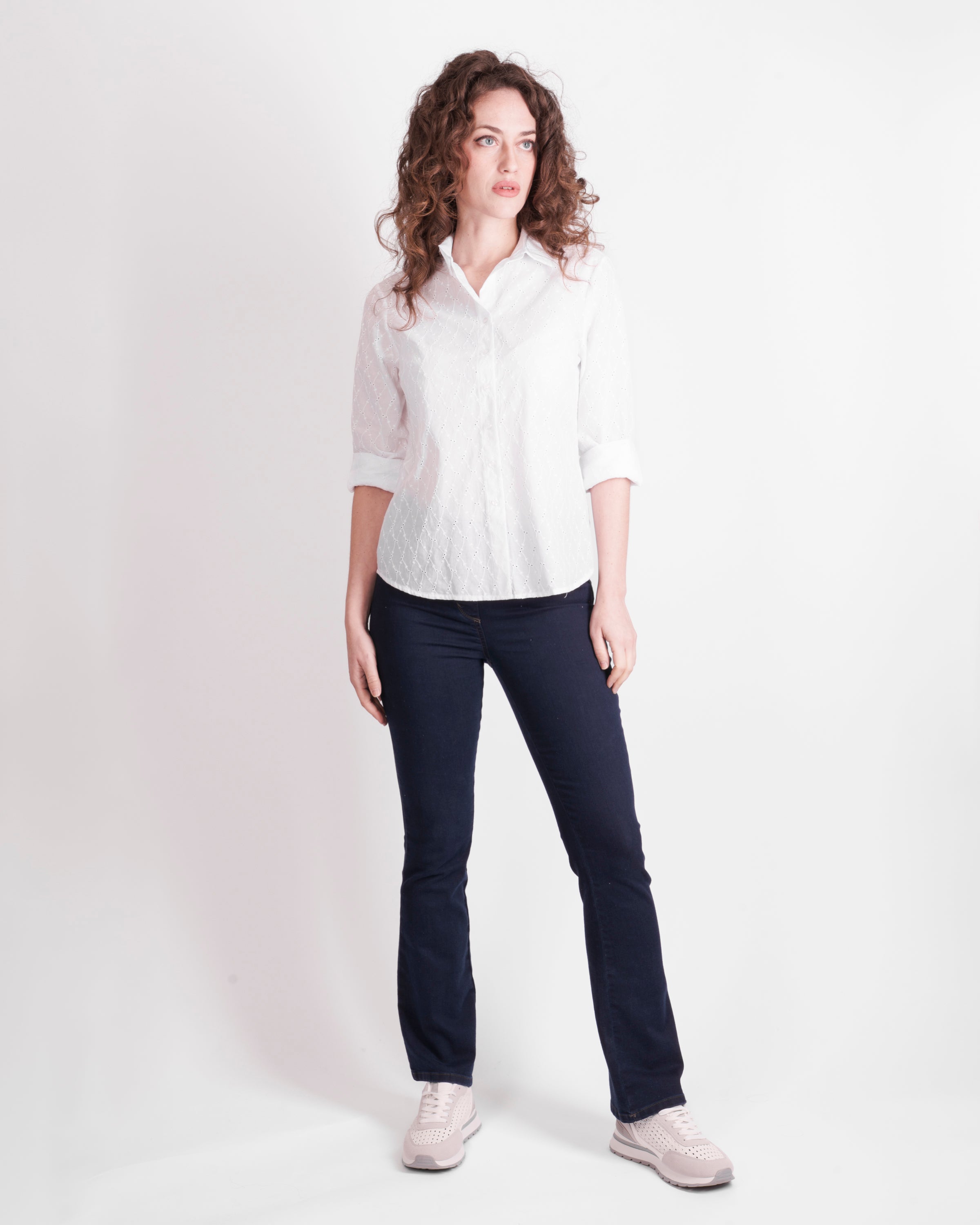 Camicia cotone sangallo 26-01