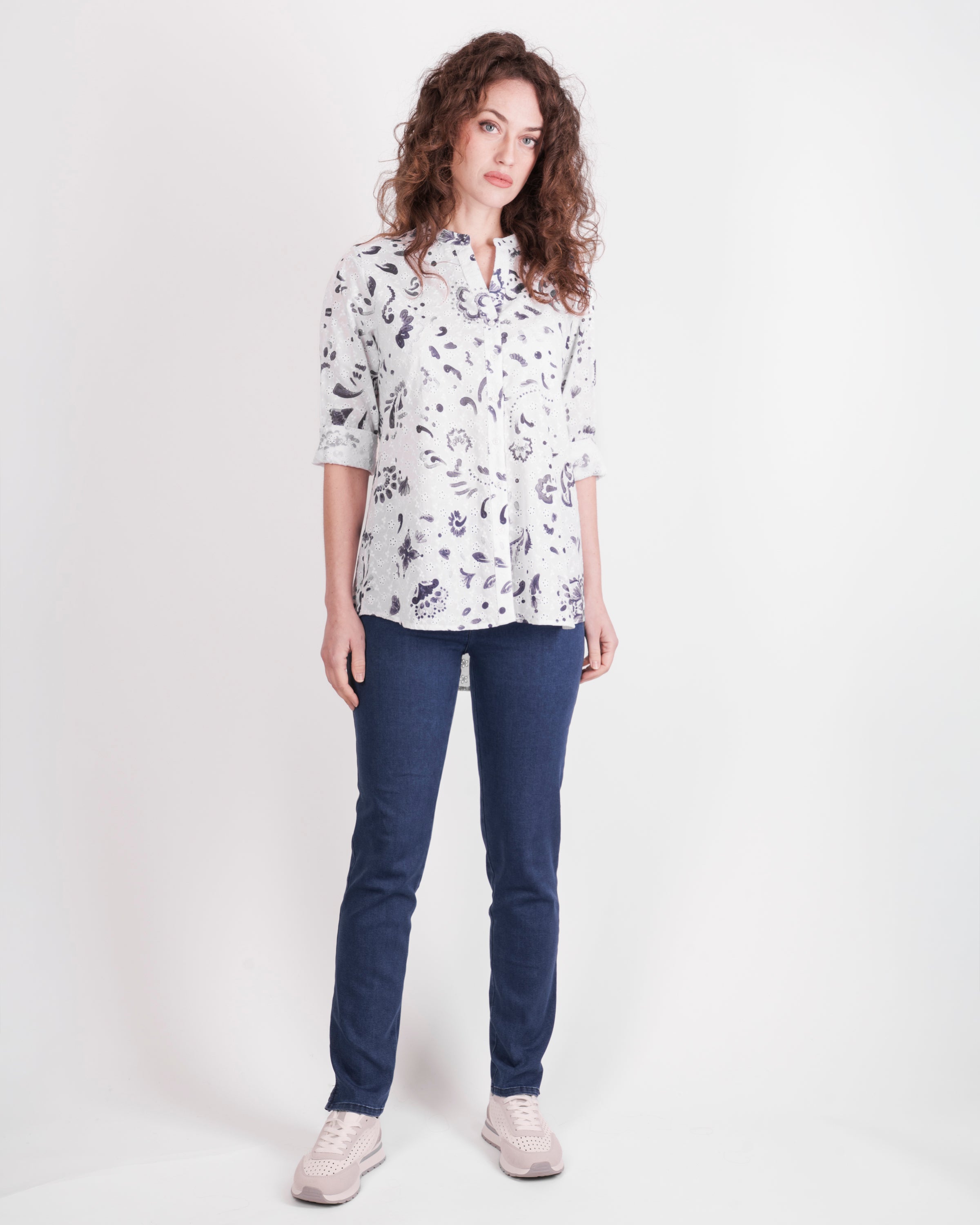 Camicia collo corena sangallo fant. 26-26