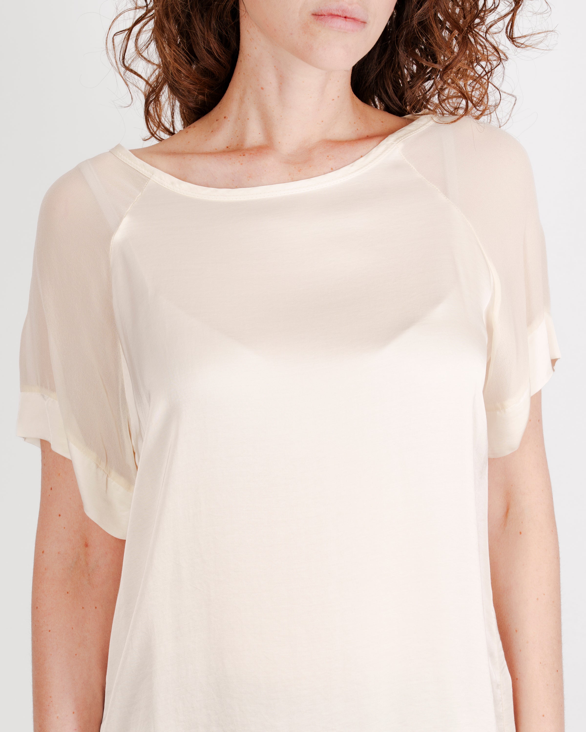 Blusa Edas inserto georgette VERSUS