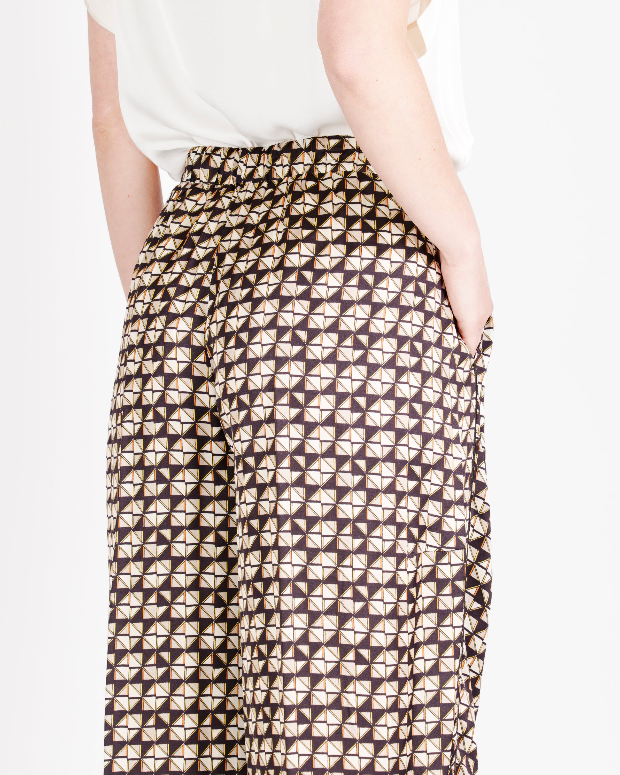 Pantalone Edas uovo con puiping SAZIARE