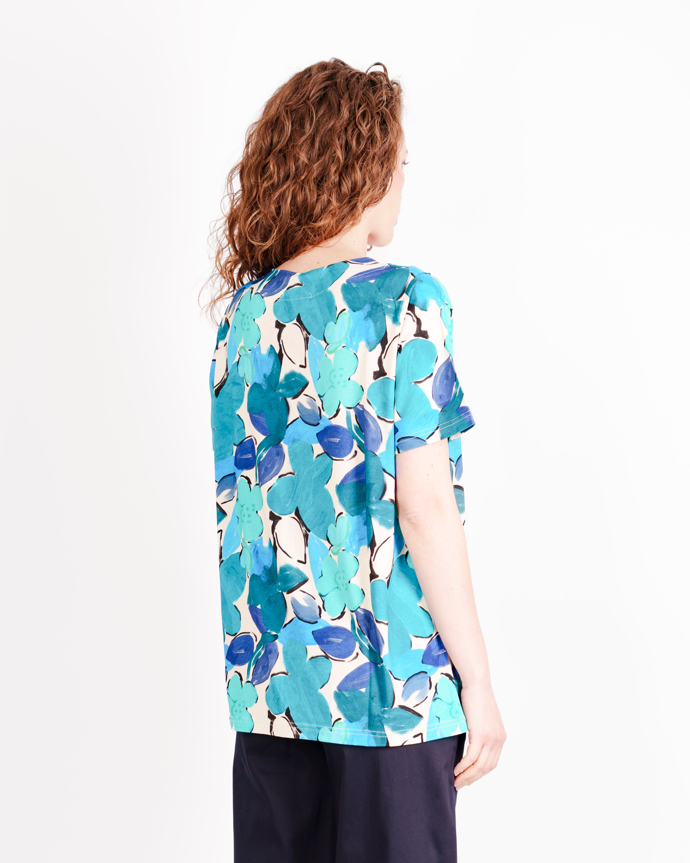 Maglia Over lunetta M/M viscosa PITTURA