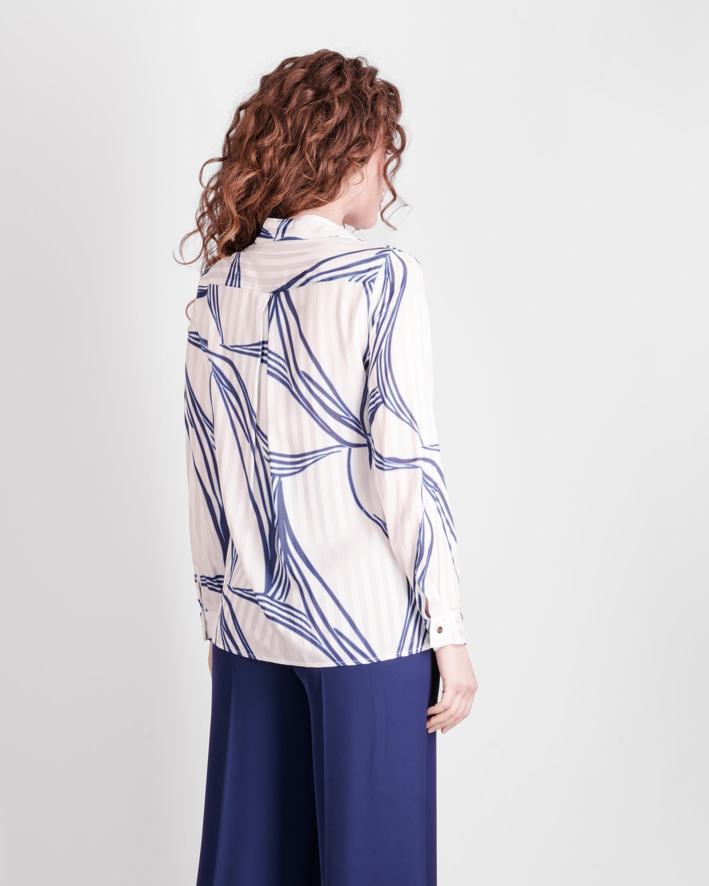 Camicia stampa astratta SCOIATTOLO