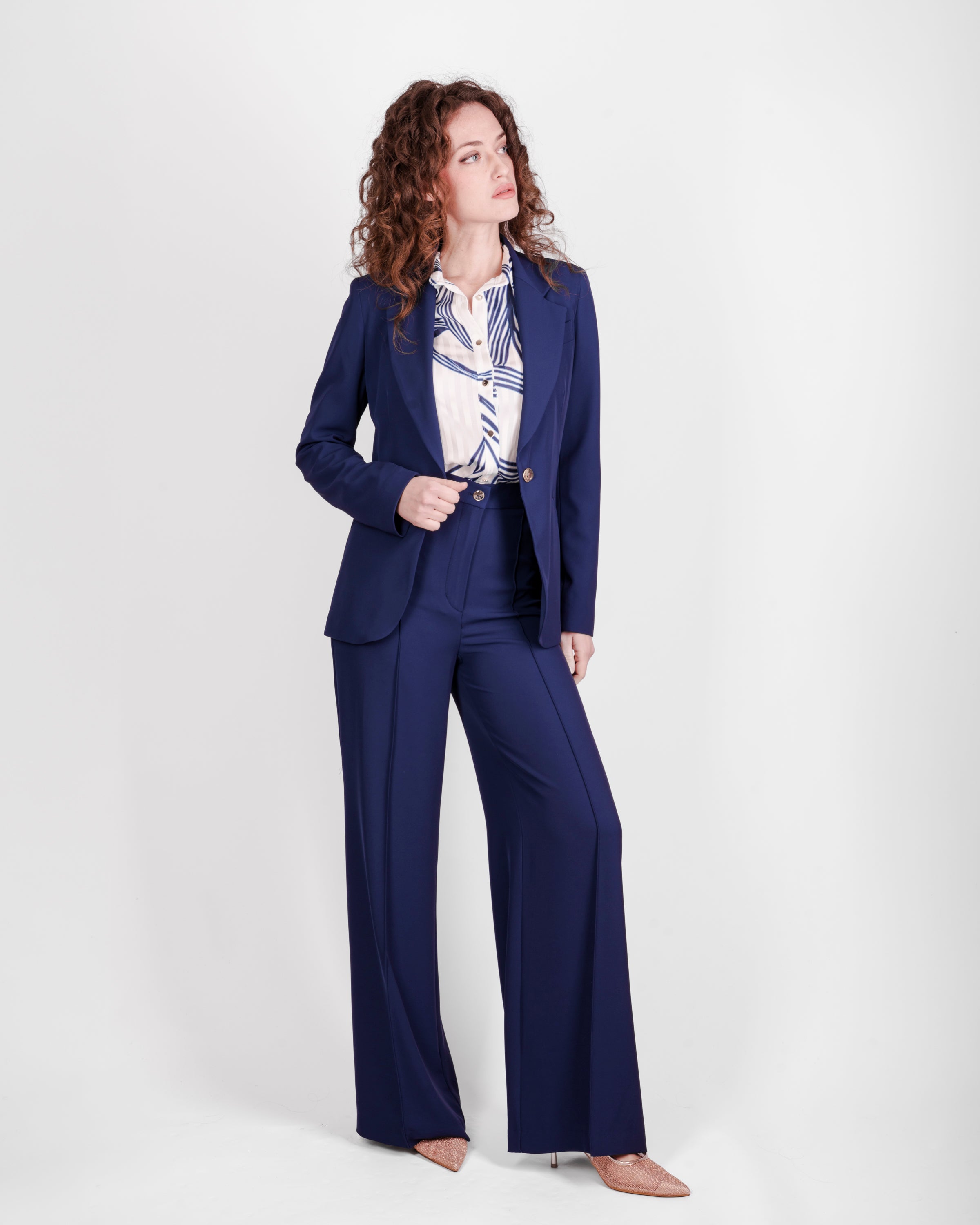 Pantalone classico in cadì CESTINO