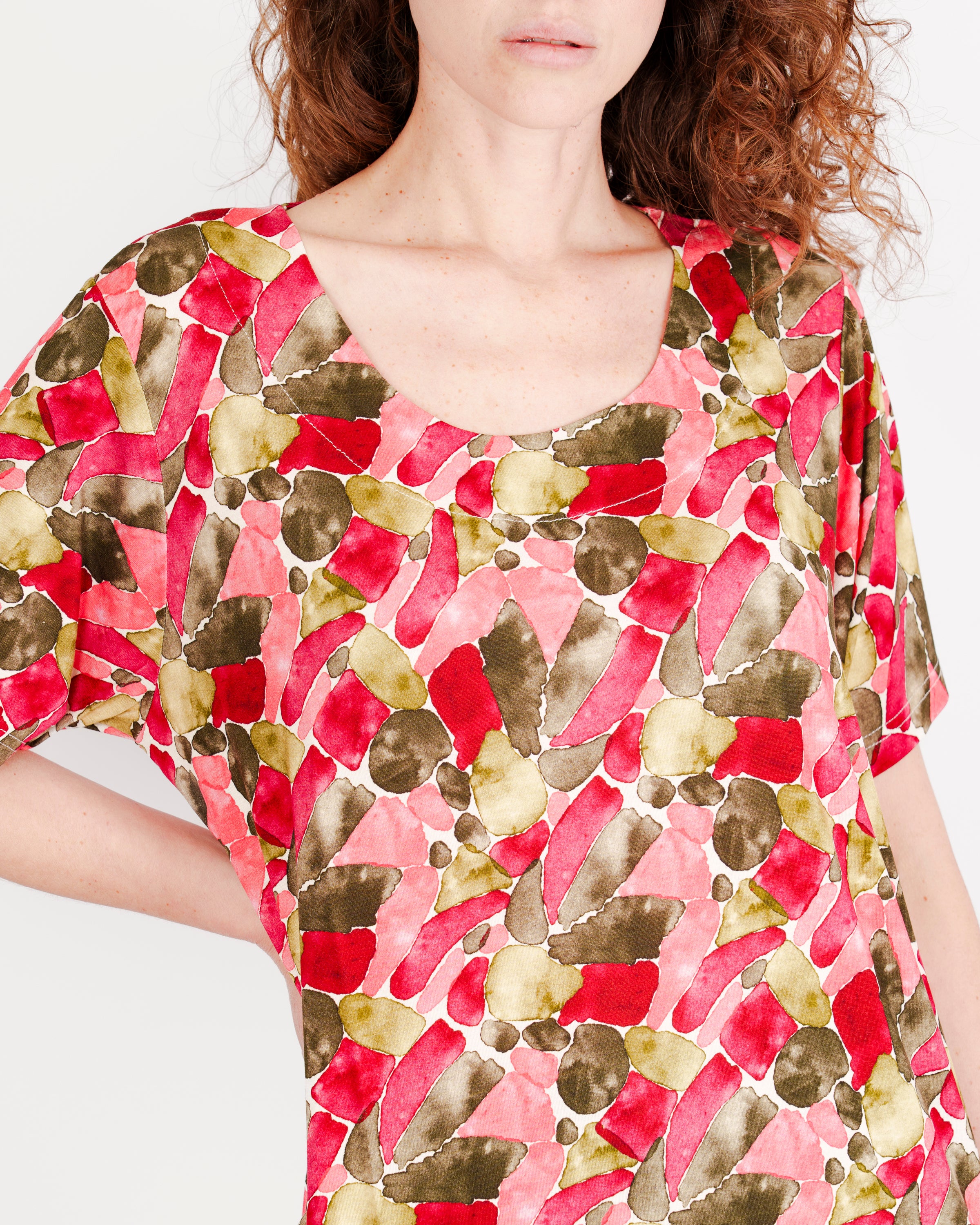 Maglia Over lunetta M/M viscosa PITTURA