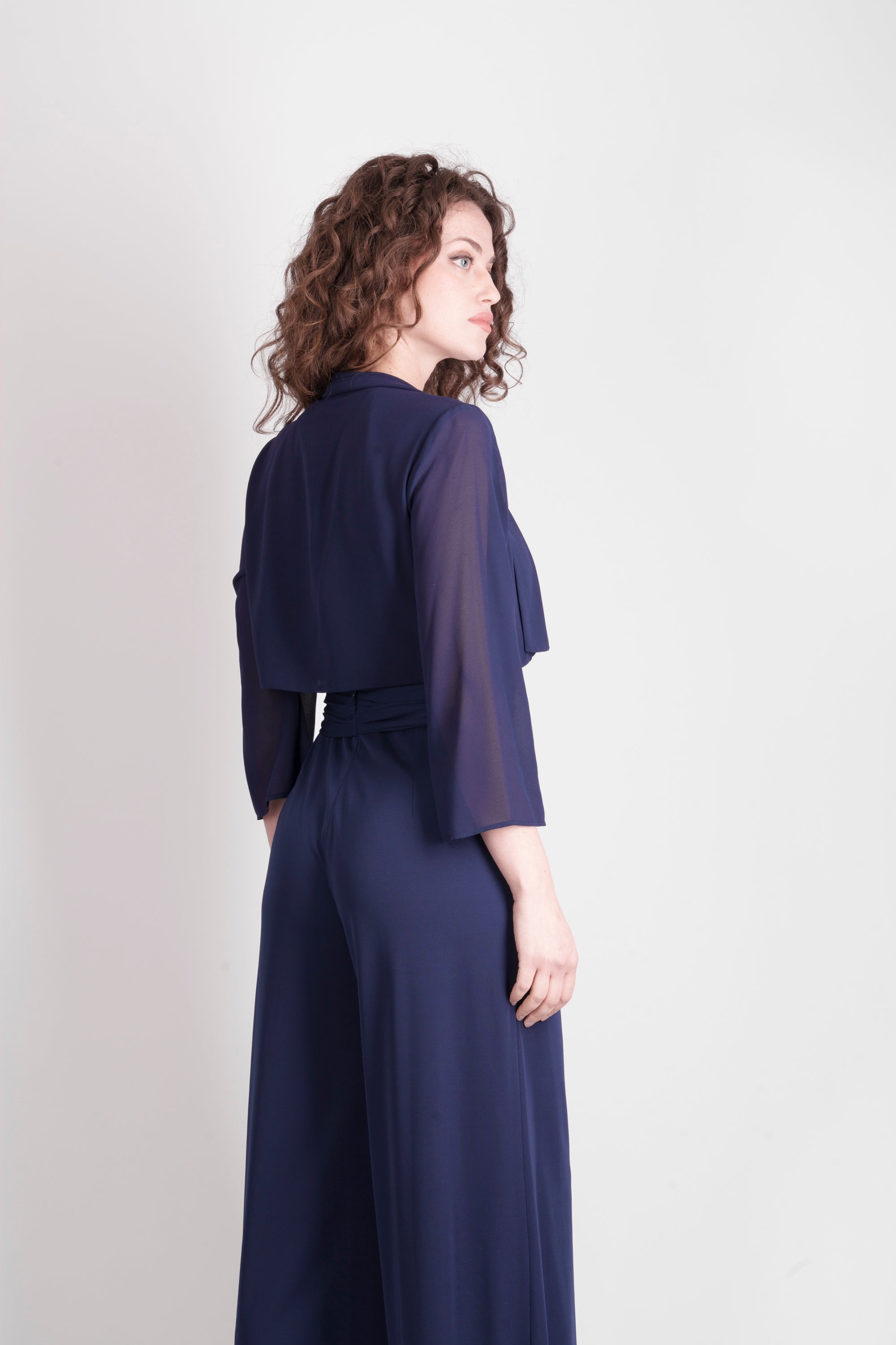 Bolero in georgette GEMINI