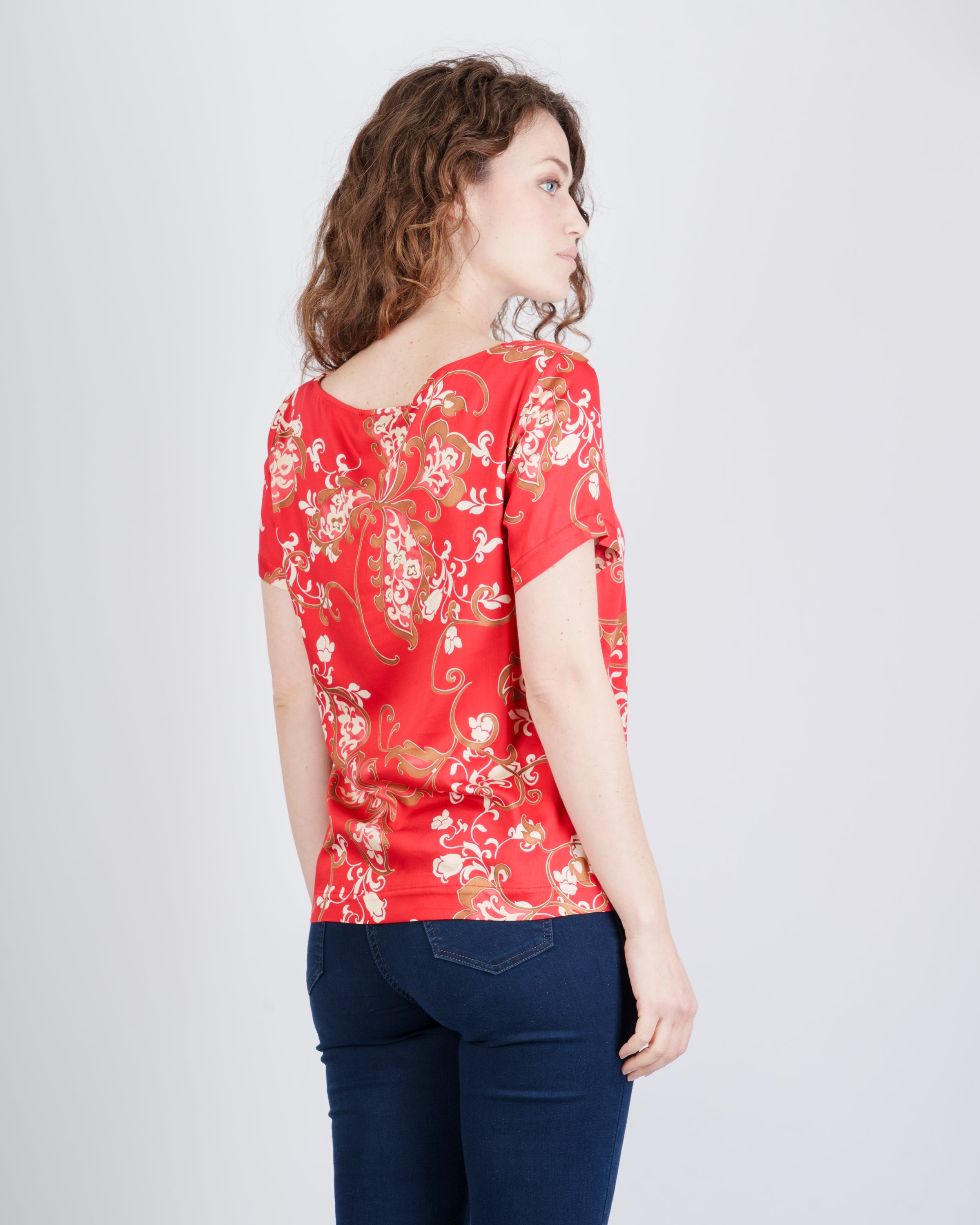 Casacca M/M in viscosa fantasia BRIXTON
