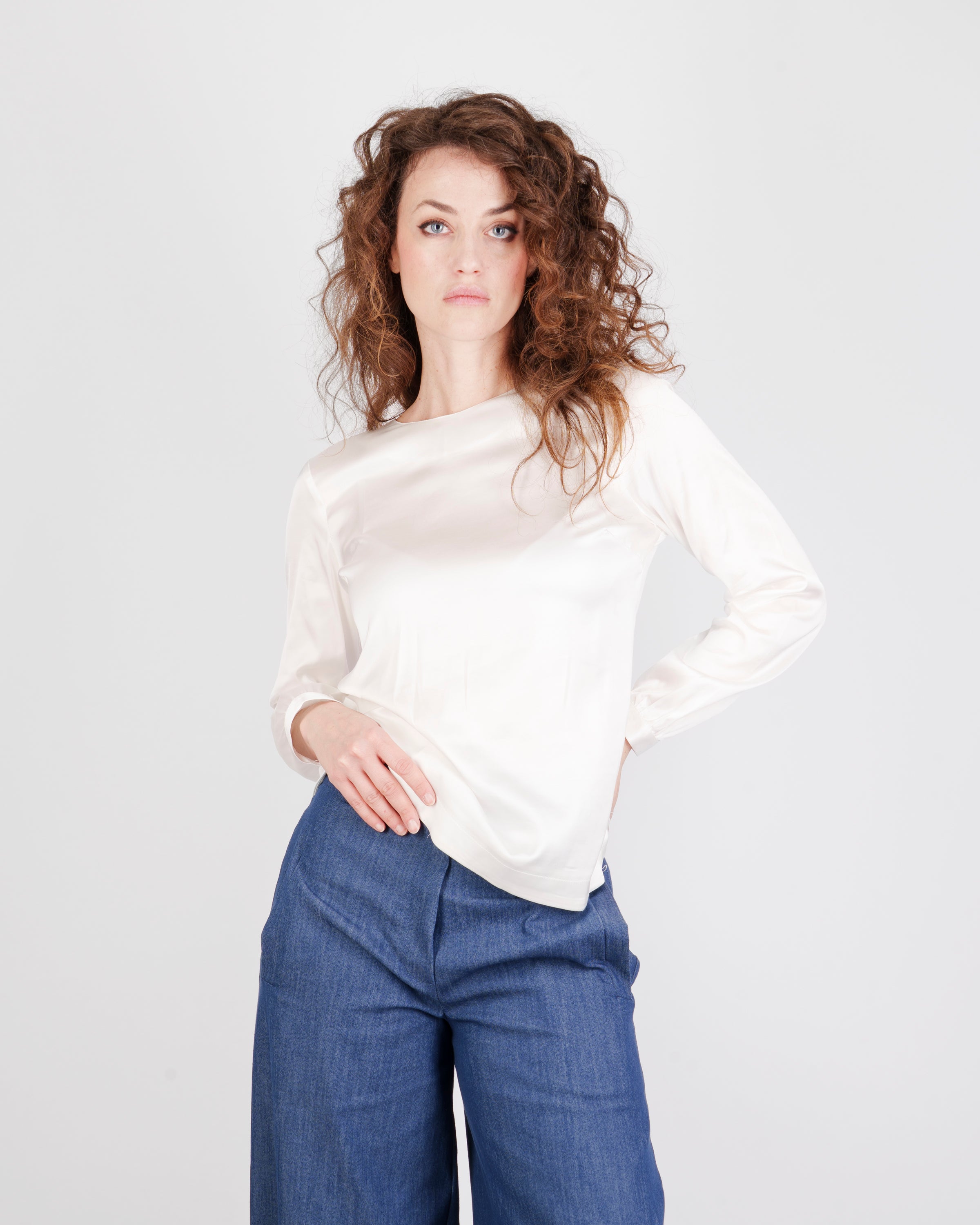 Maglia raso di viscosa SAMBUCO