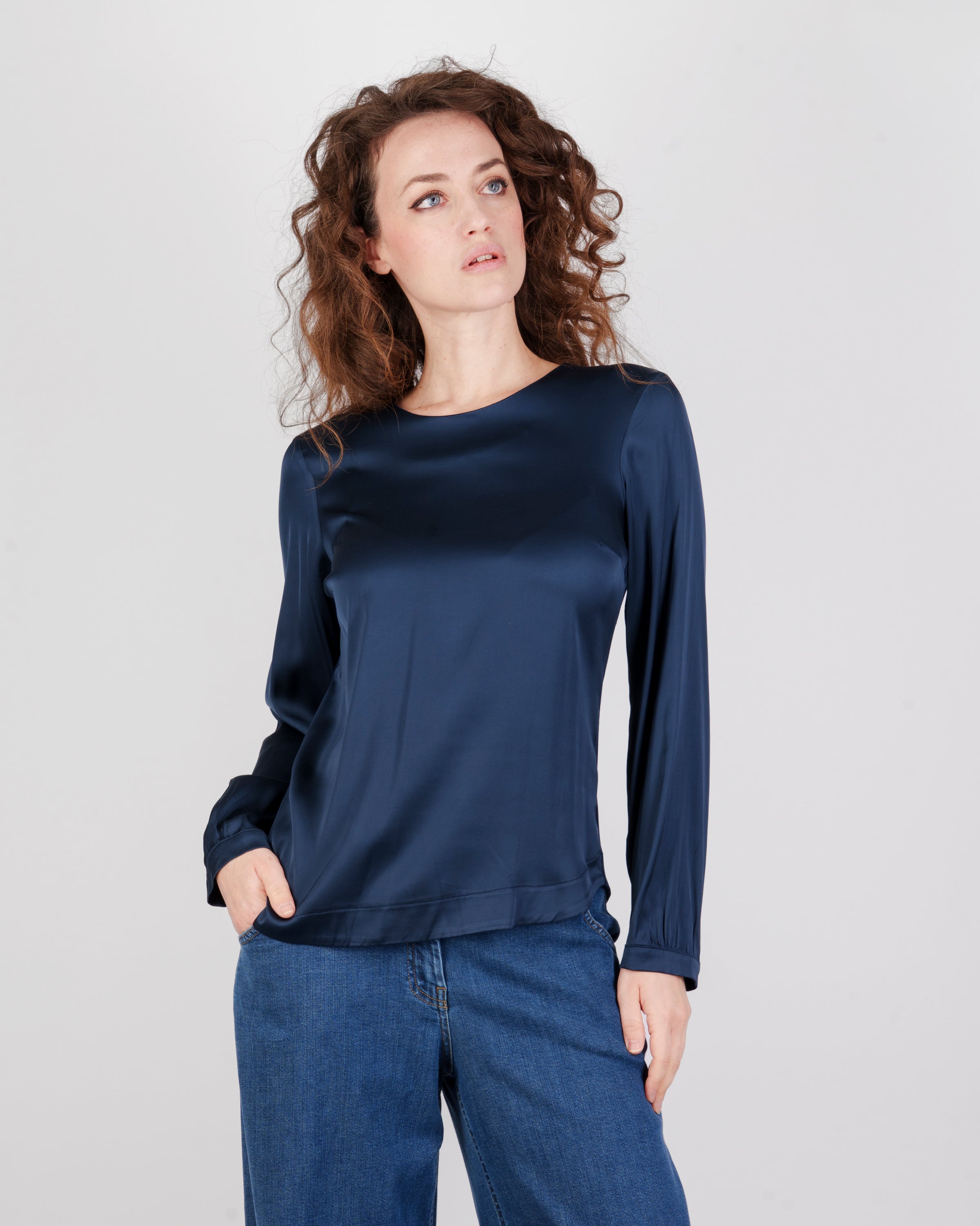 Maglia raso di viscosa SAMBUCO
