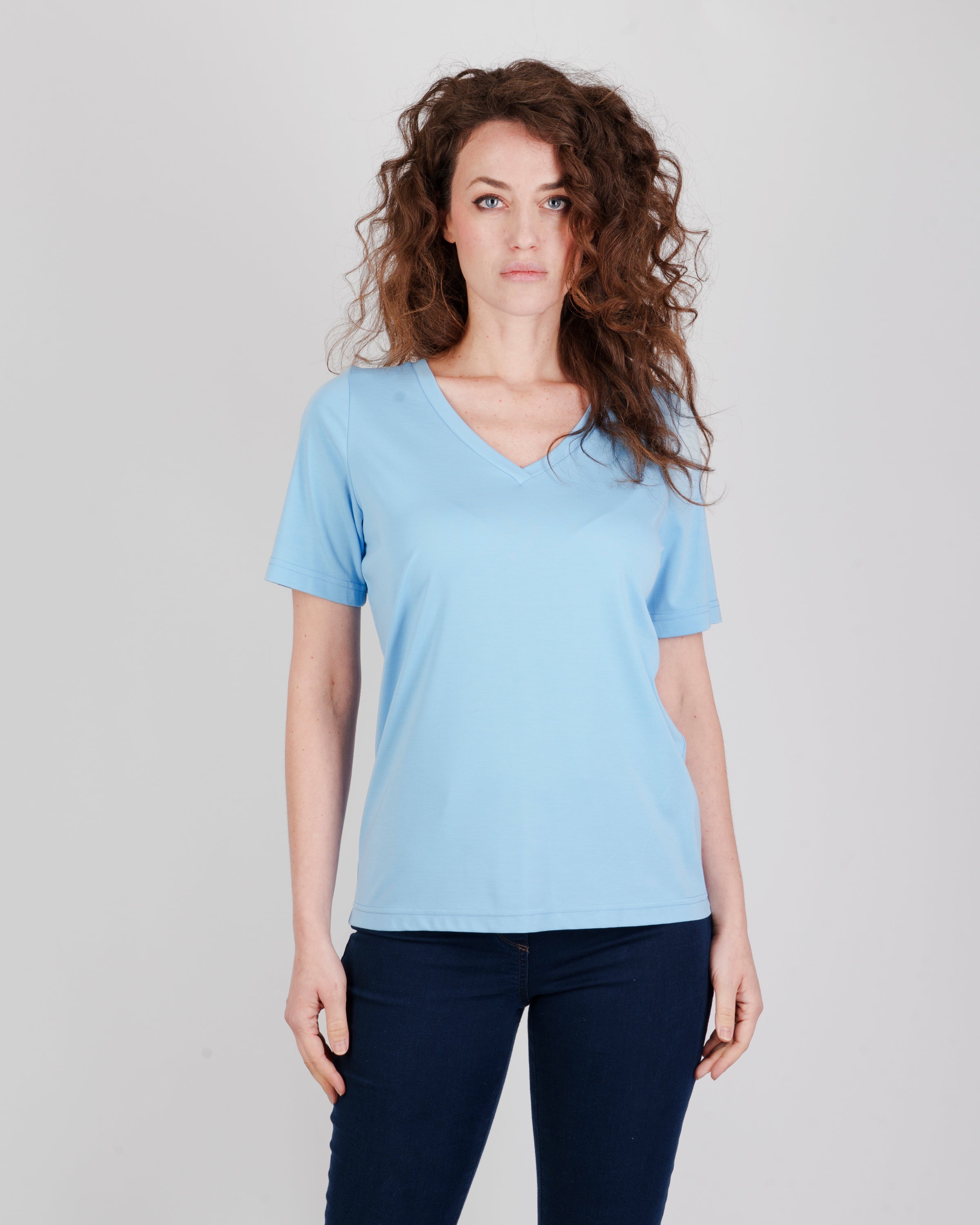 T-shirt M/M scoillo a V soft 4043/3