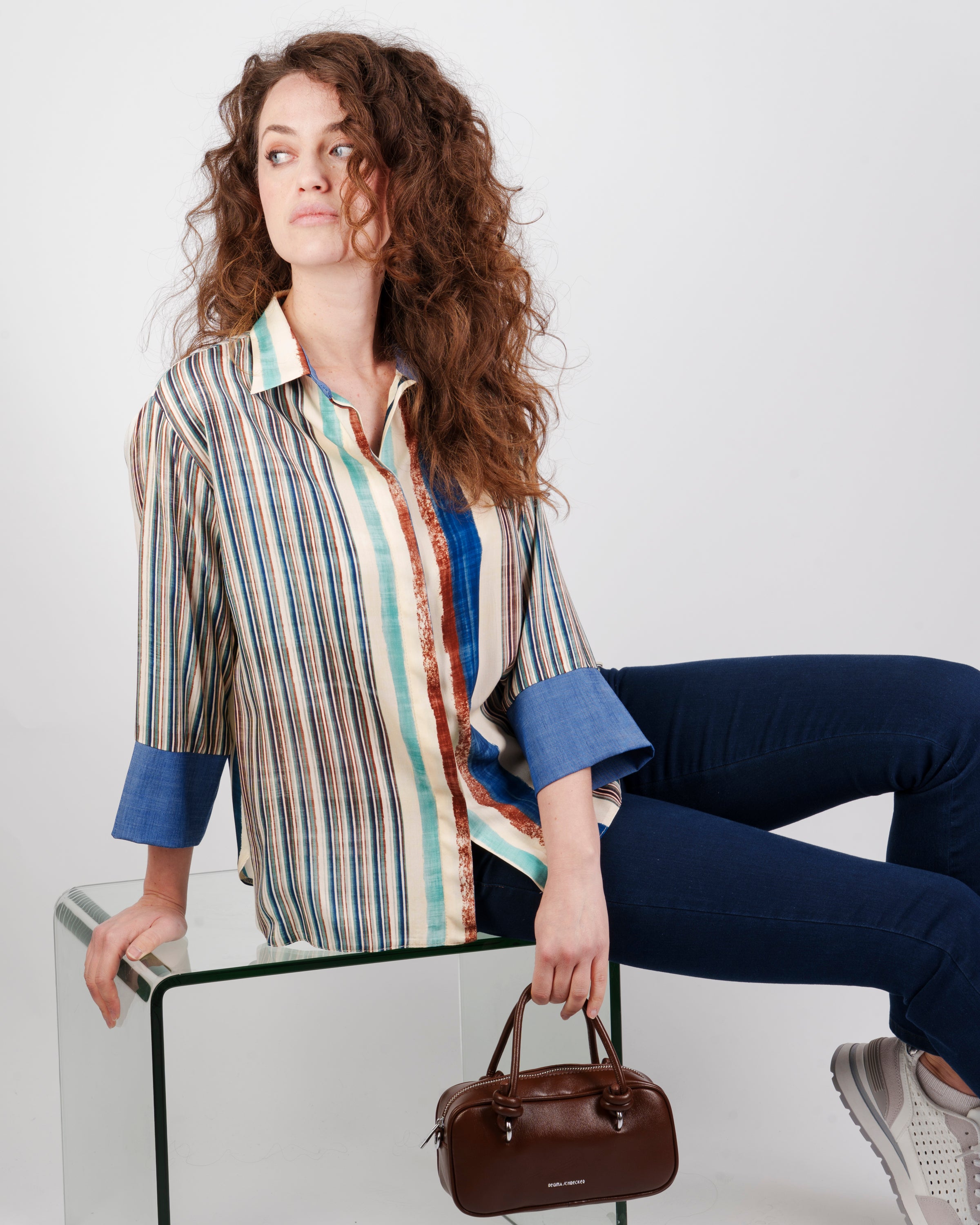 Camicia polso jeans DS 1366