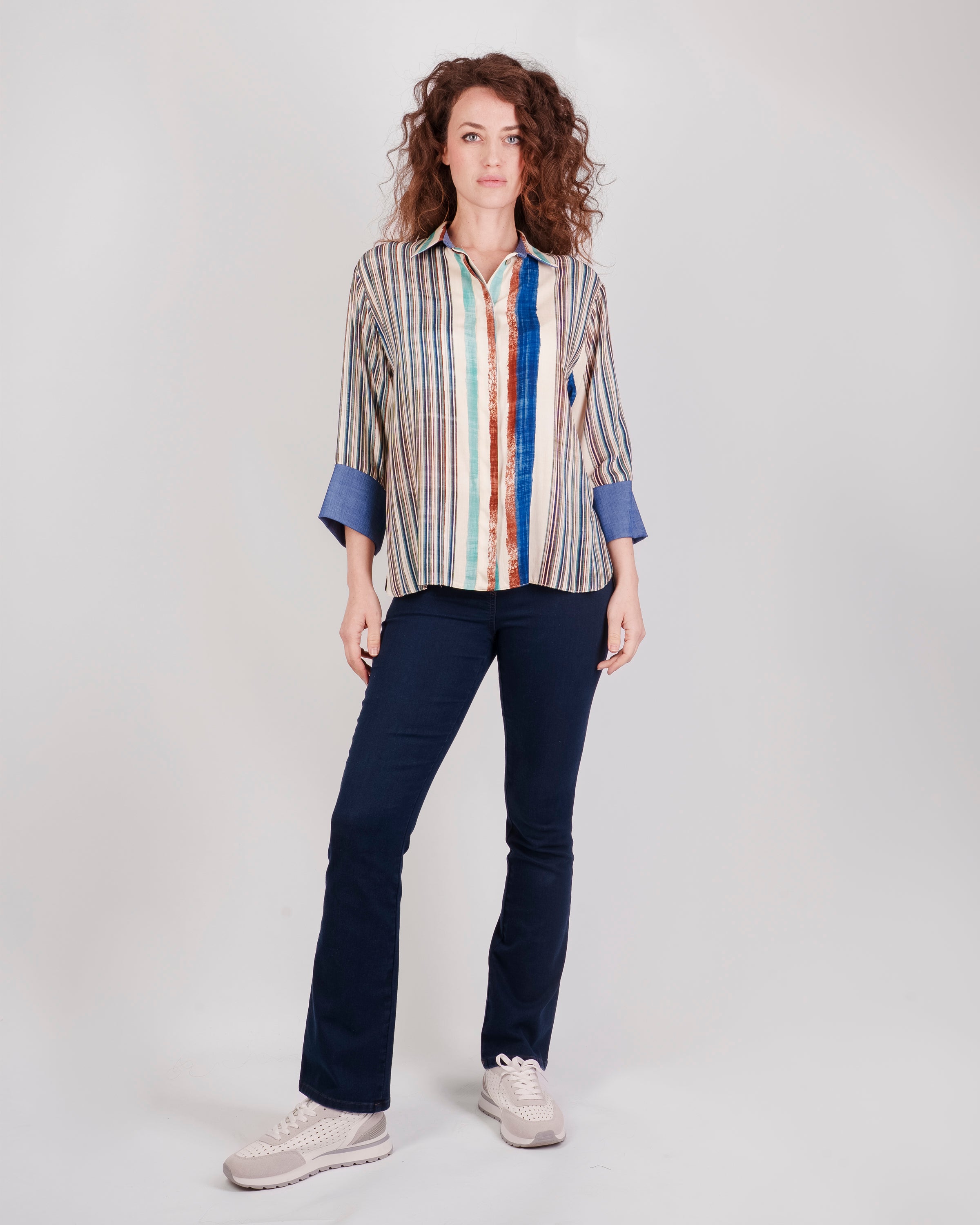 Camicia polso jeans DS 1366
