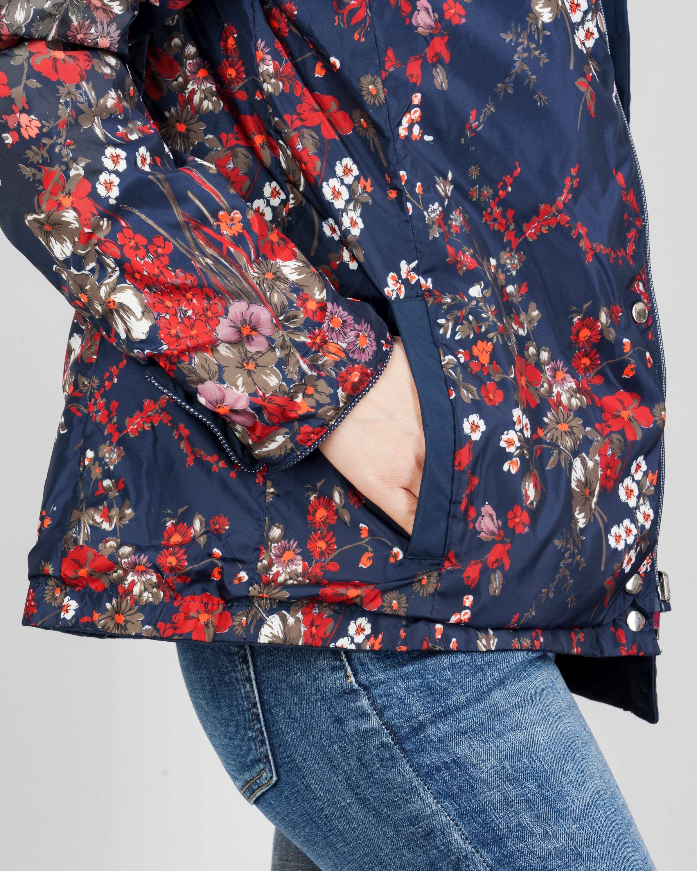 Giacchino reversibile zip e bottoni GRETA