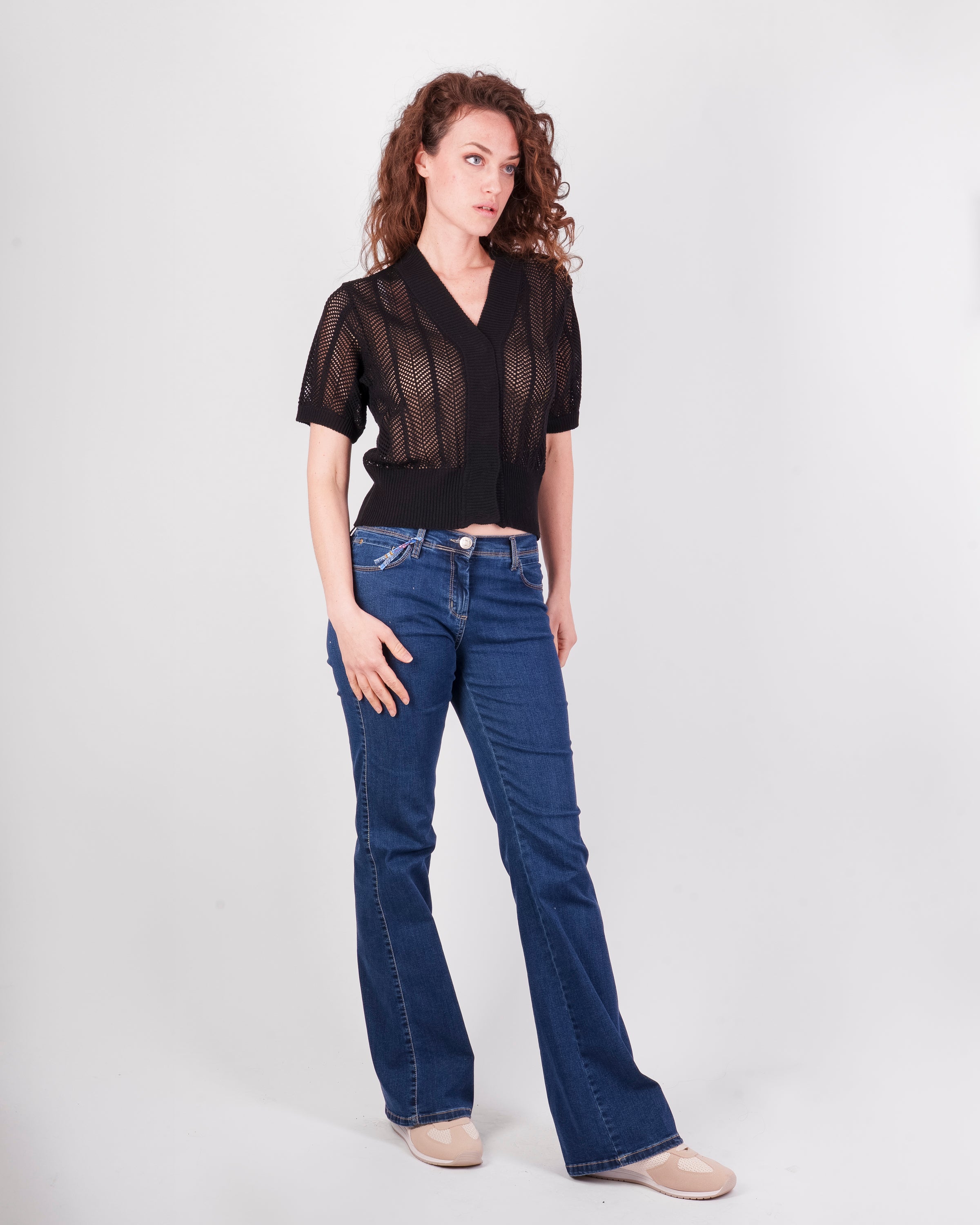 Jeans a zampa MAYA