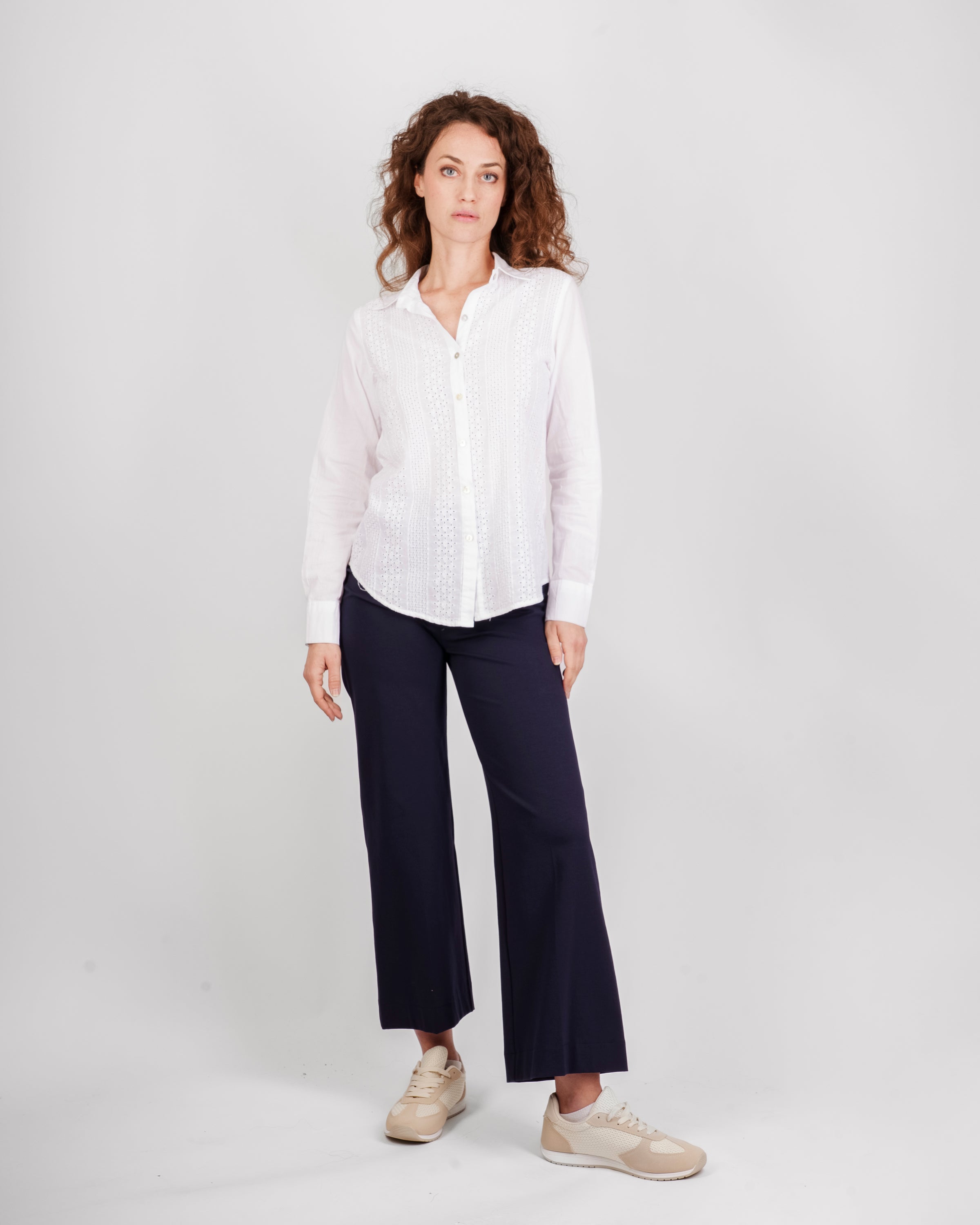 Camicia in cotone sangallo avanti 628828