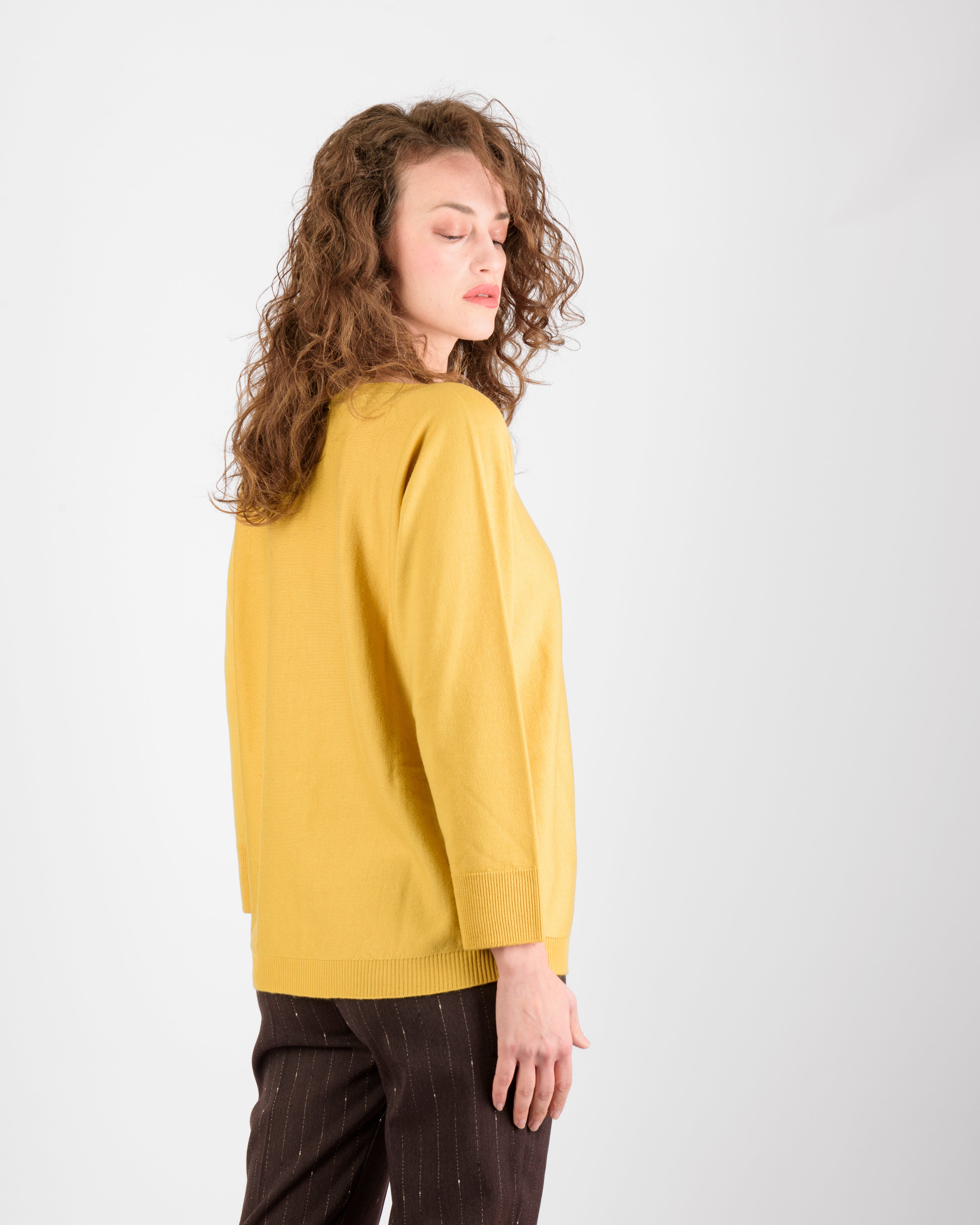Maglia scatoletta pura lana 25CA265