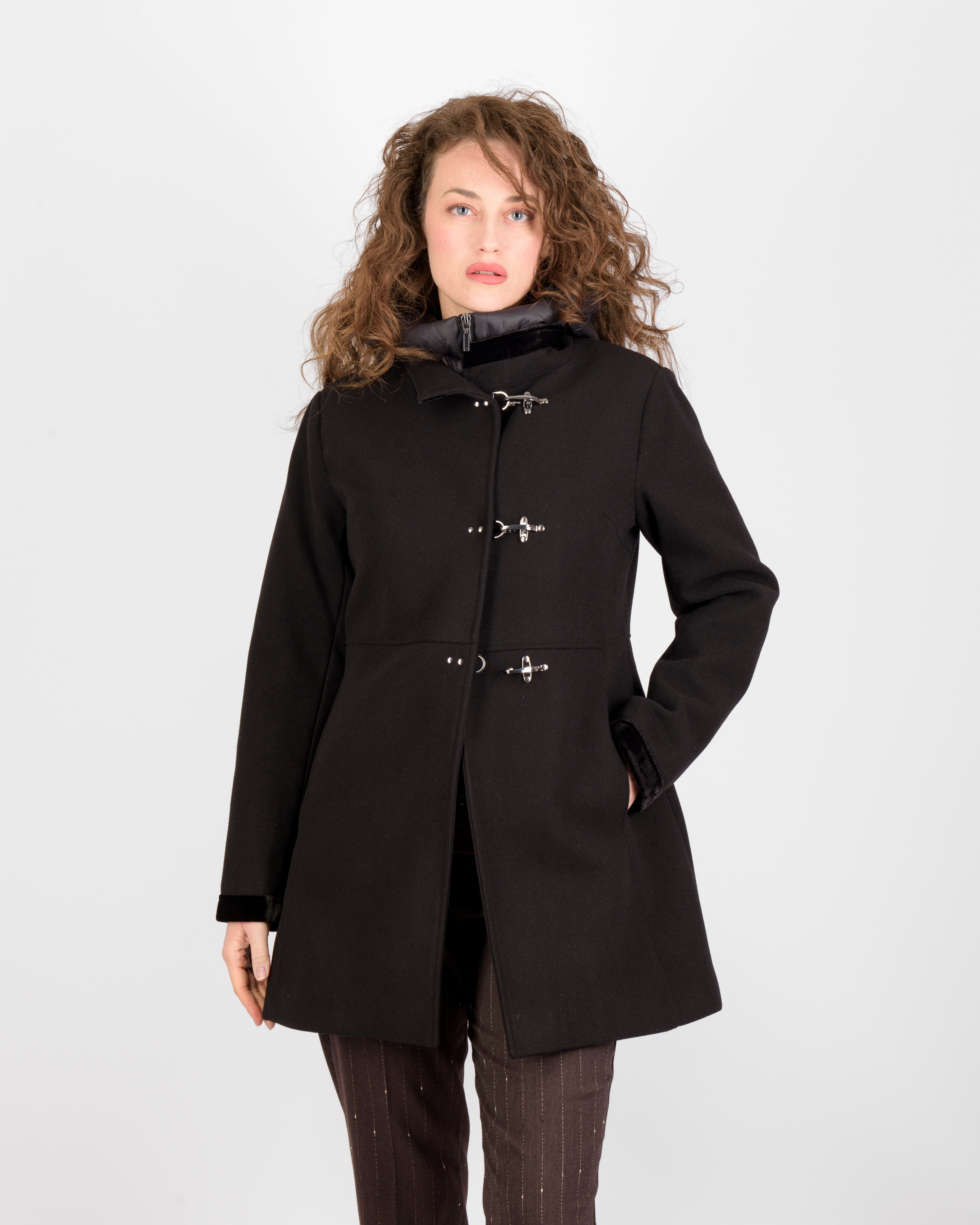 Cappotto con ganci e imbottitura staccabile FANNY
