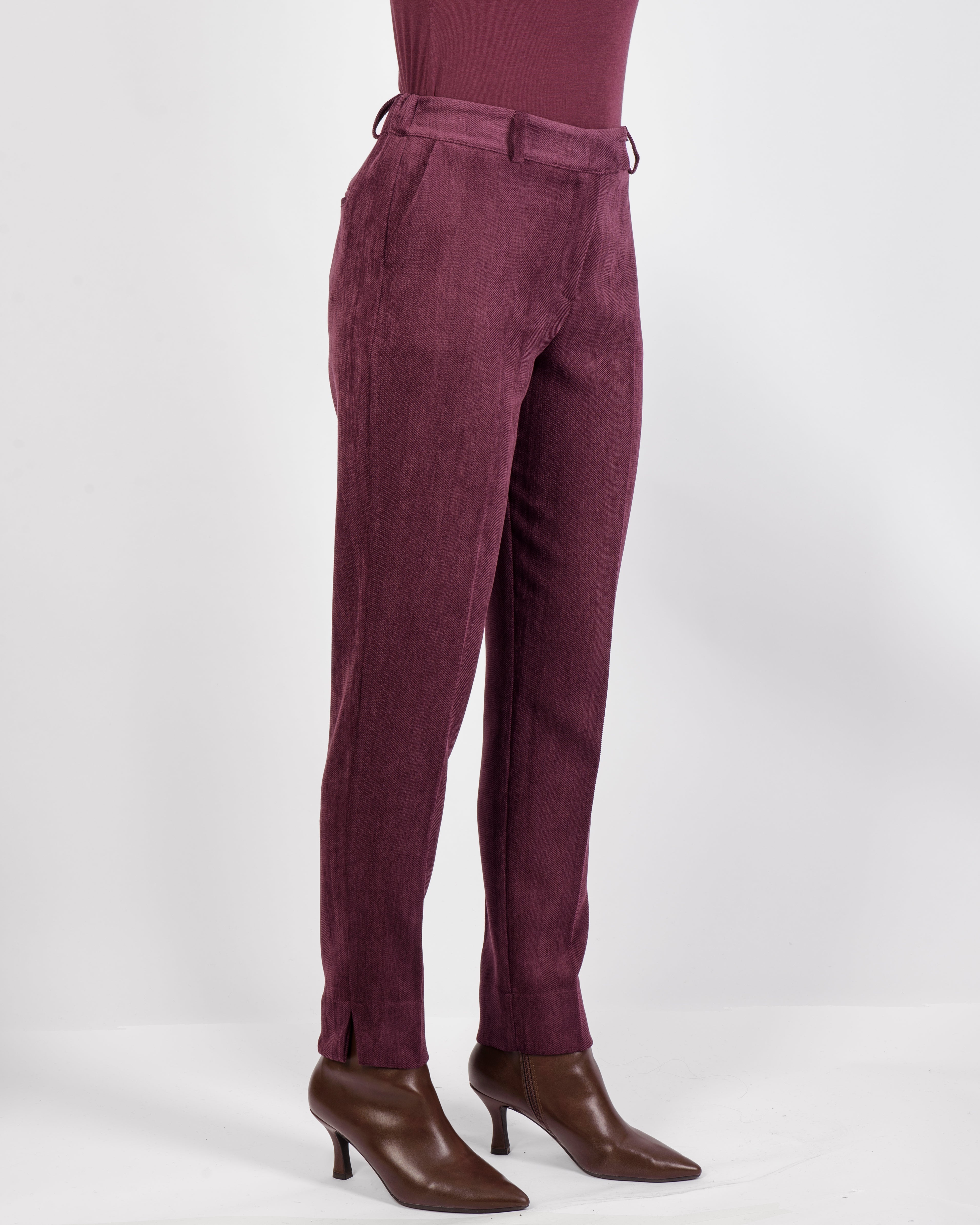 Pantalone trama spigata tasca a filo H121/33