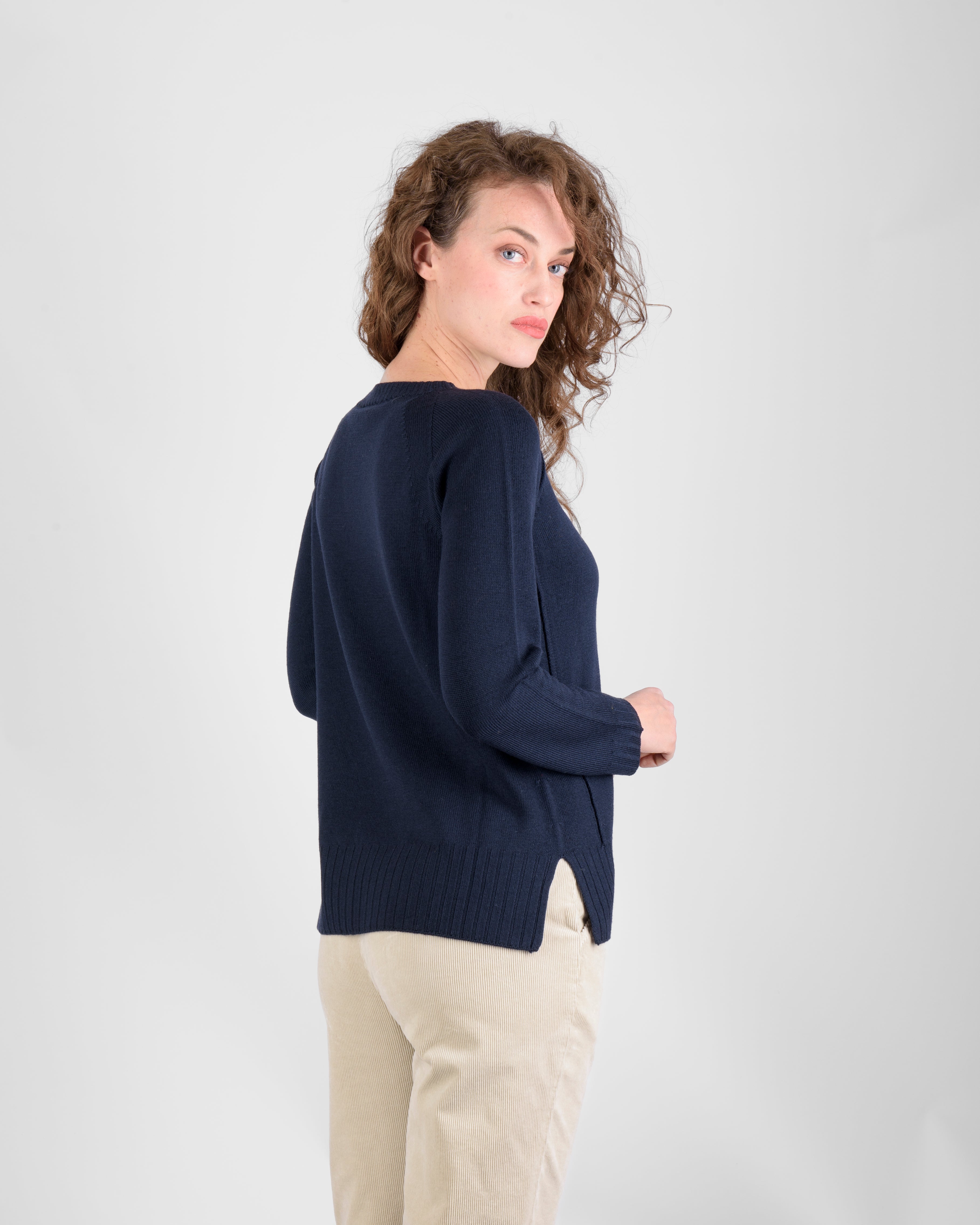 Girocollo rasato raglan Z9310