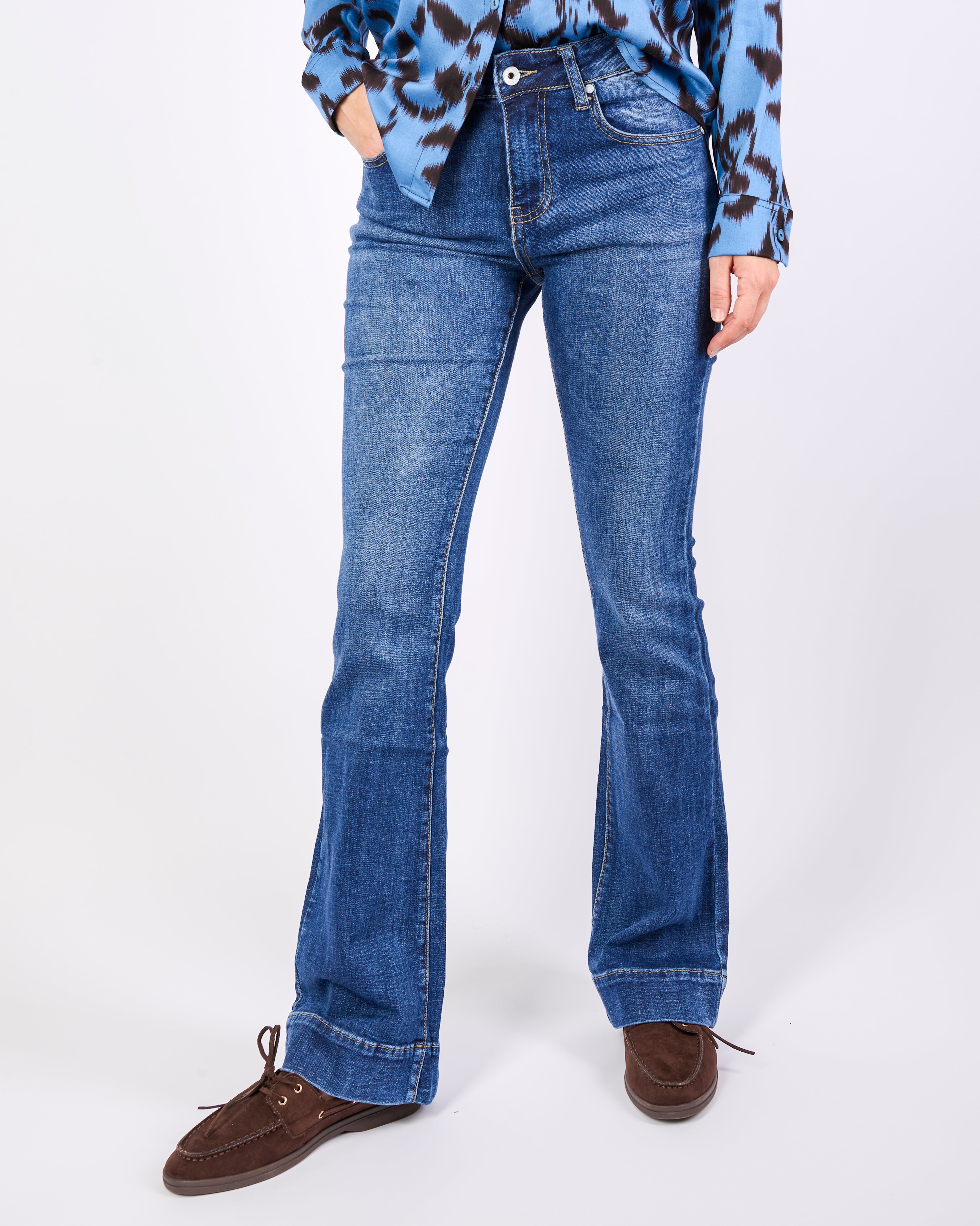 Jeans zampa denim DOVER