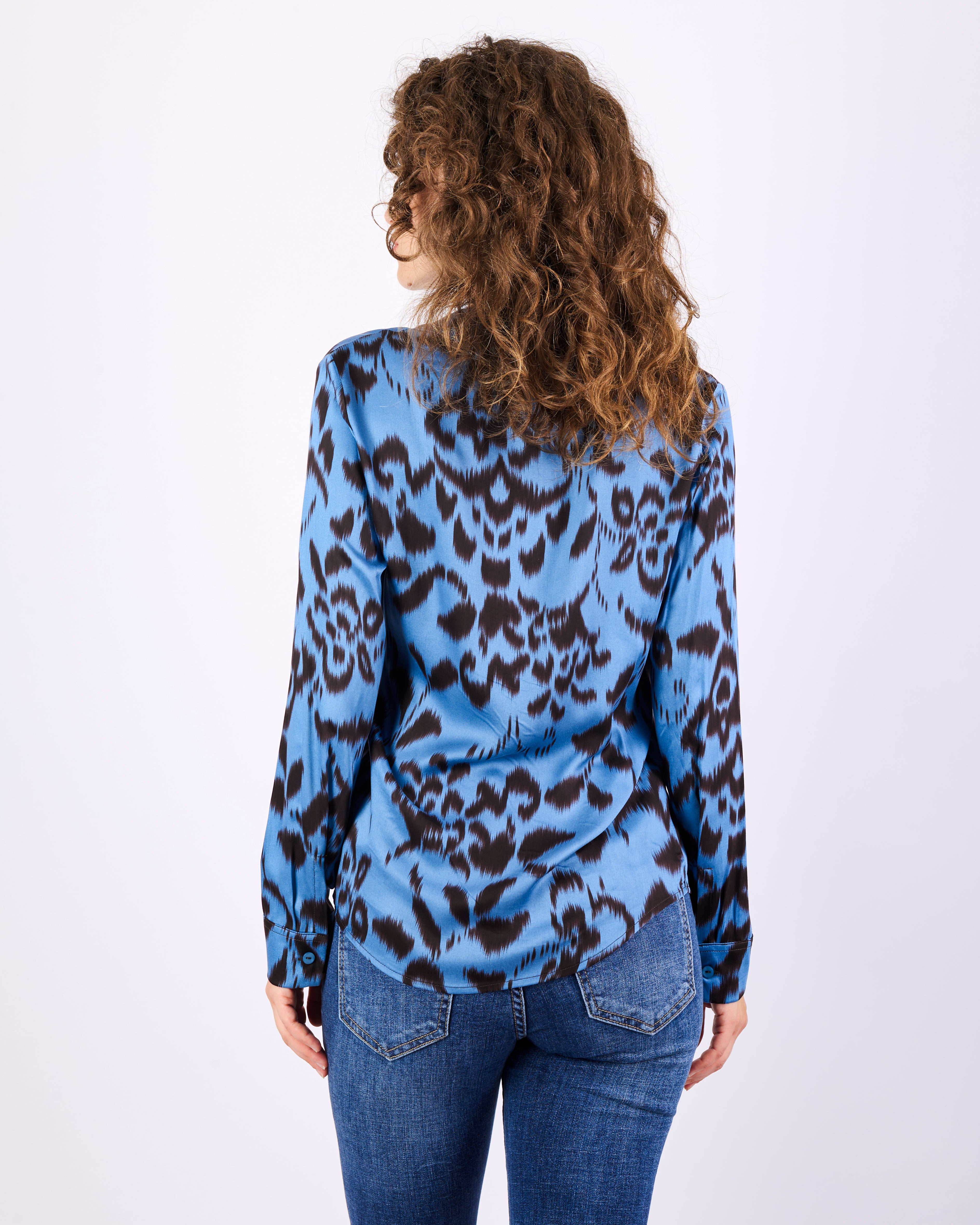 Camicia in viscosa fantasia HOUSTON