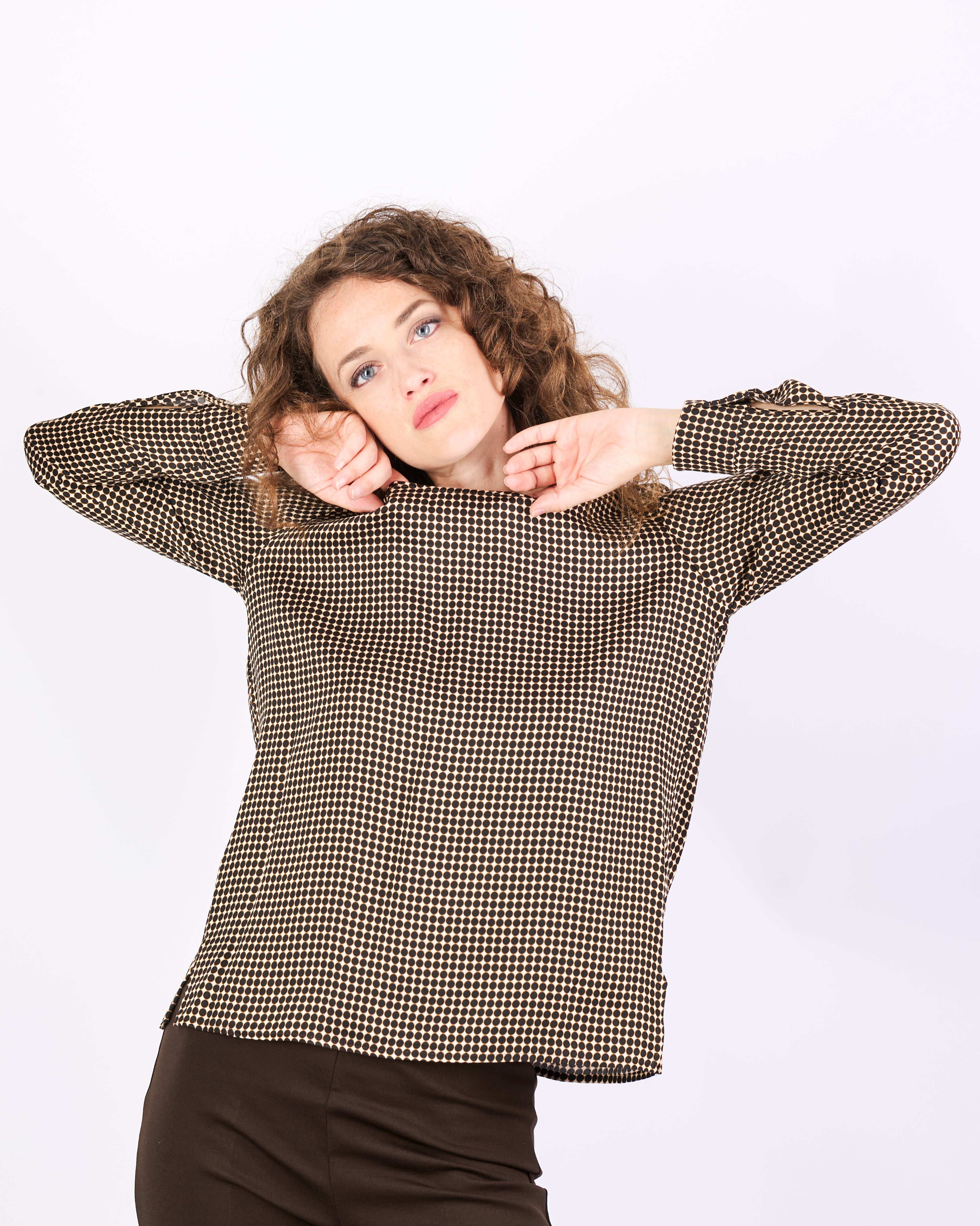 Casacca in viscosa fantasia SAN FRANCISCO