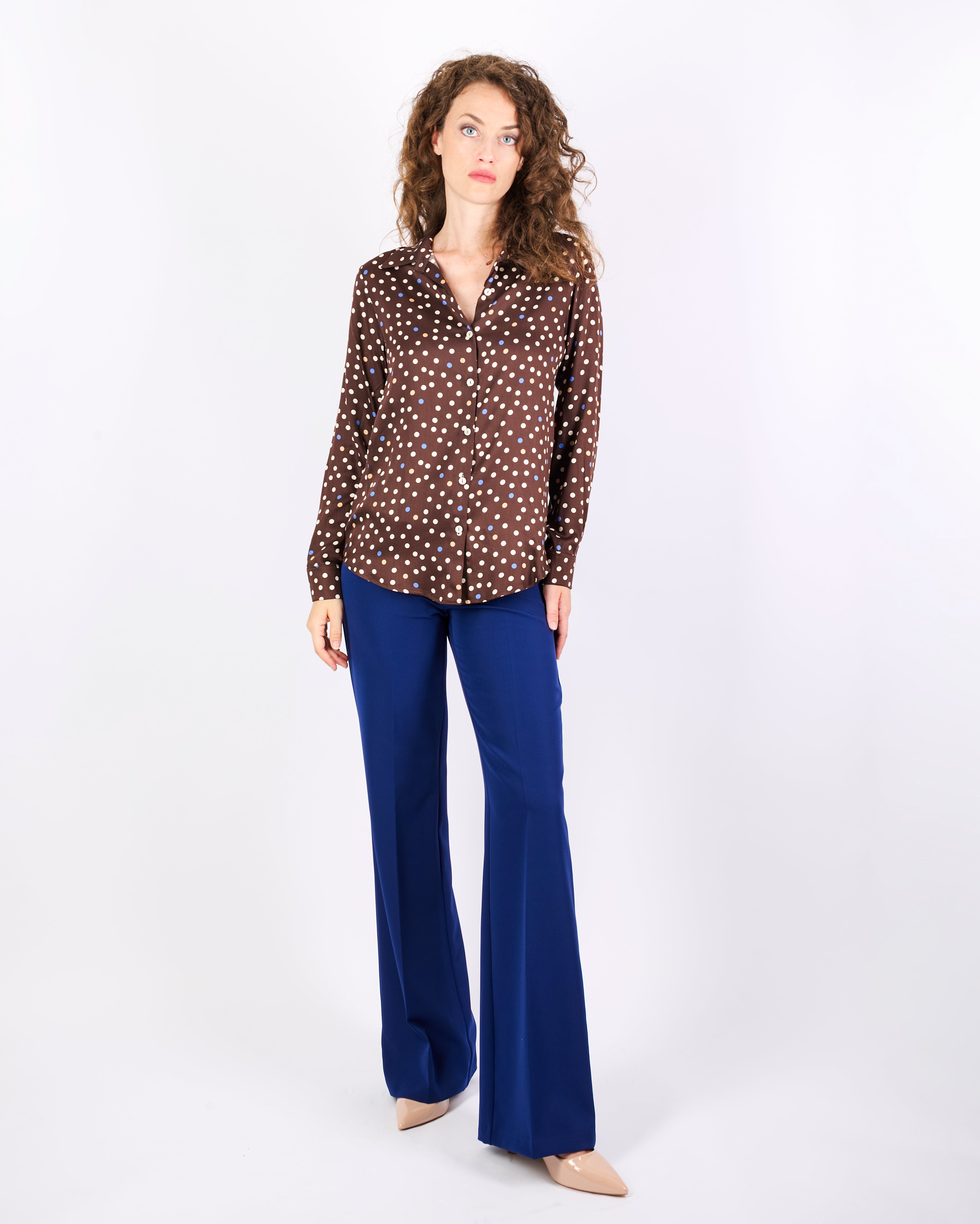 Camicia in viscosa fantasia CHICAGO