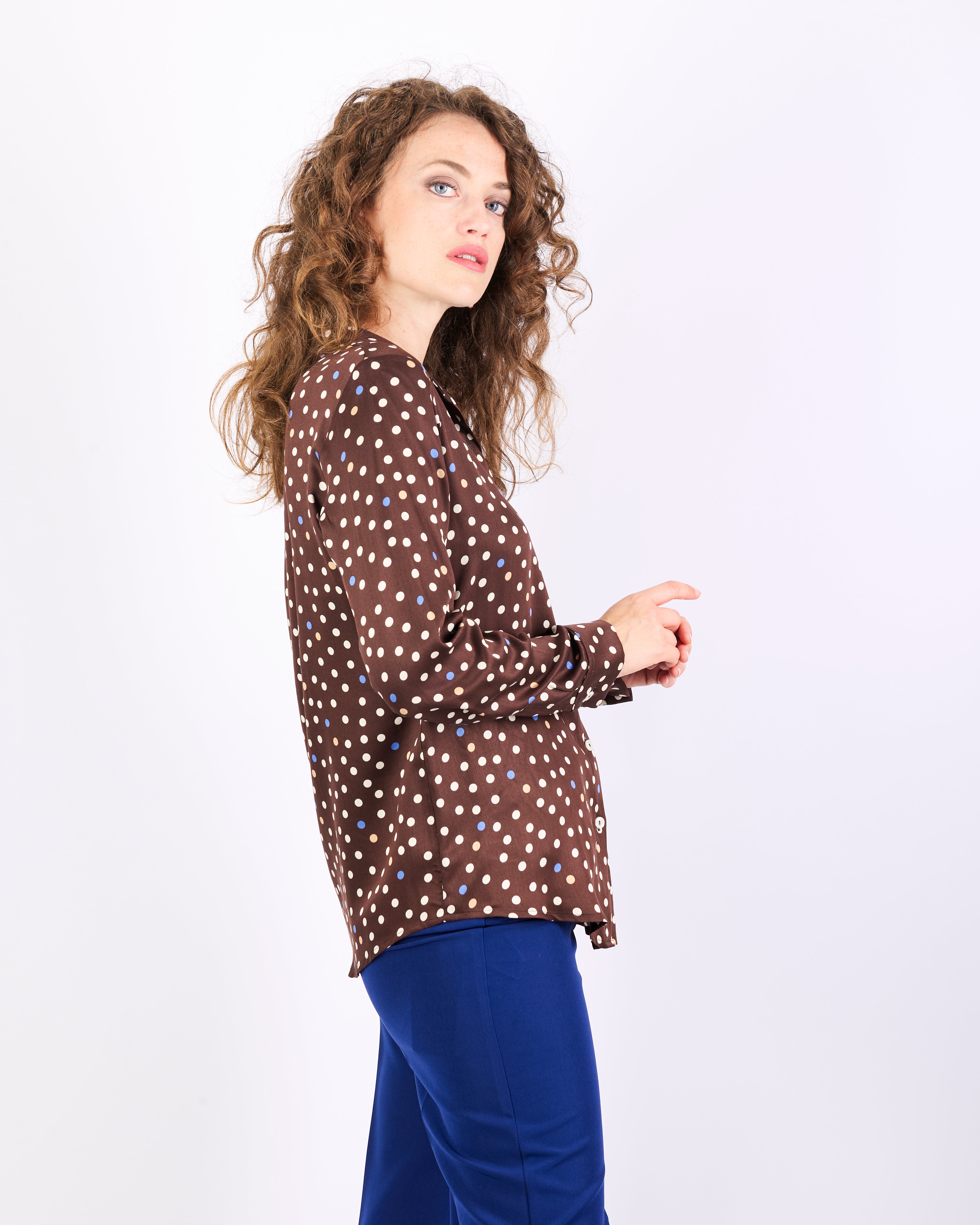 Camicia in viscosa fantasia CHICAGO