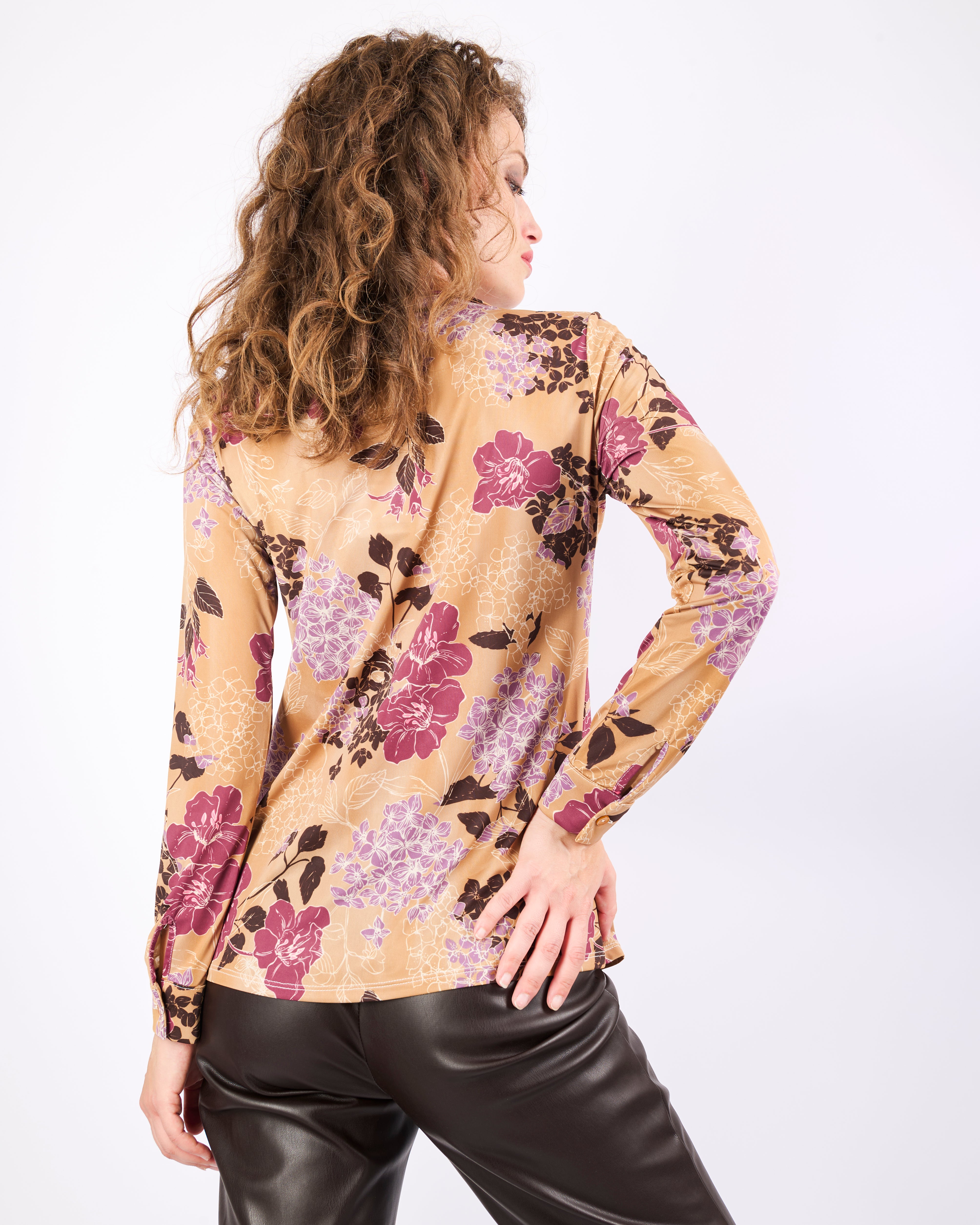 Camicia in jersey fantasia ATLANTA