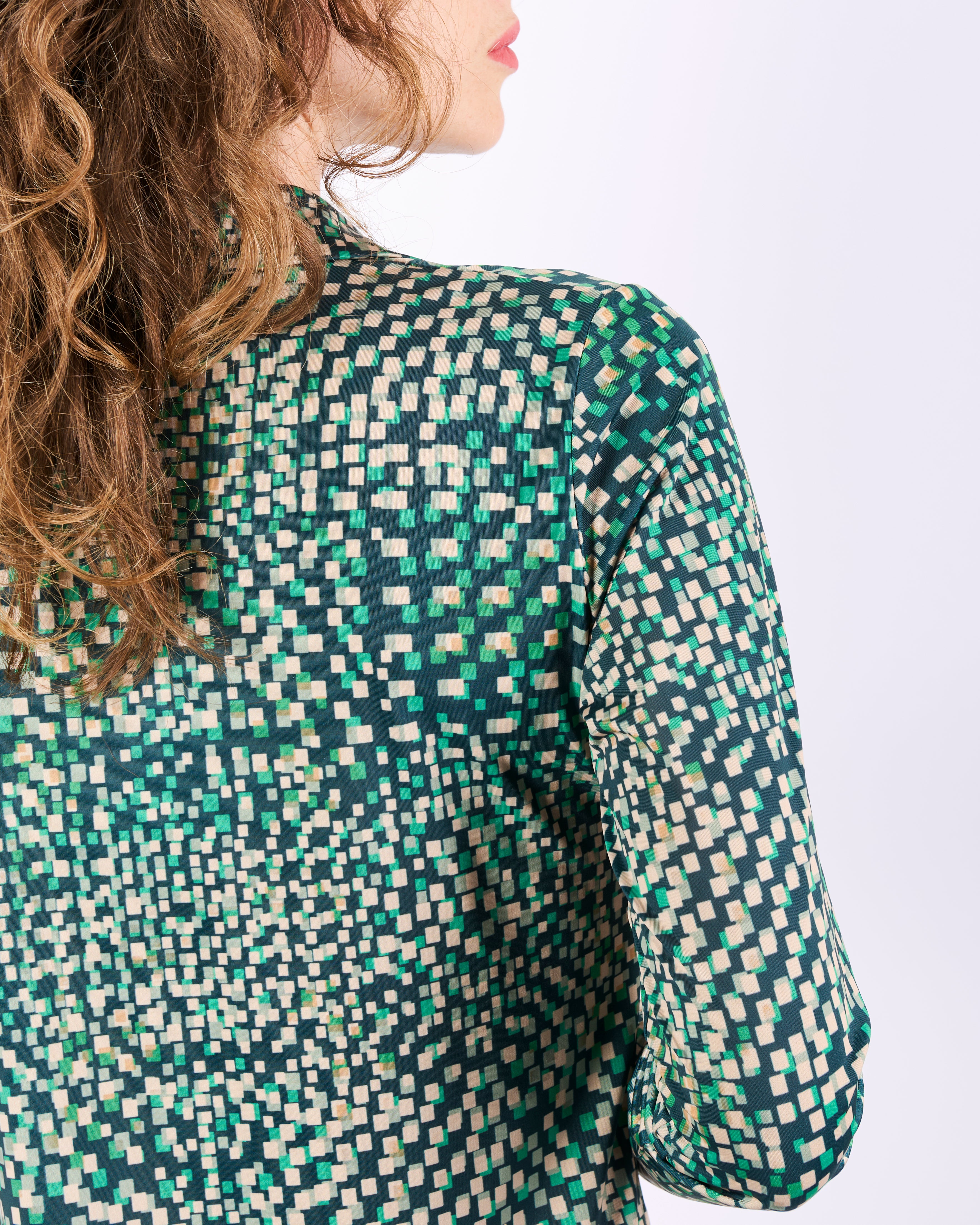 Camicia in jersey fantasia COLUMBIA