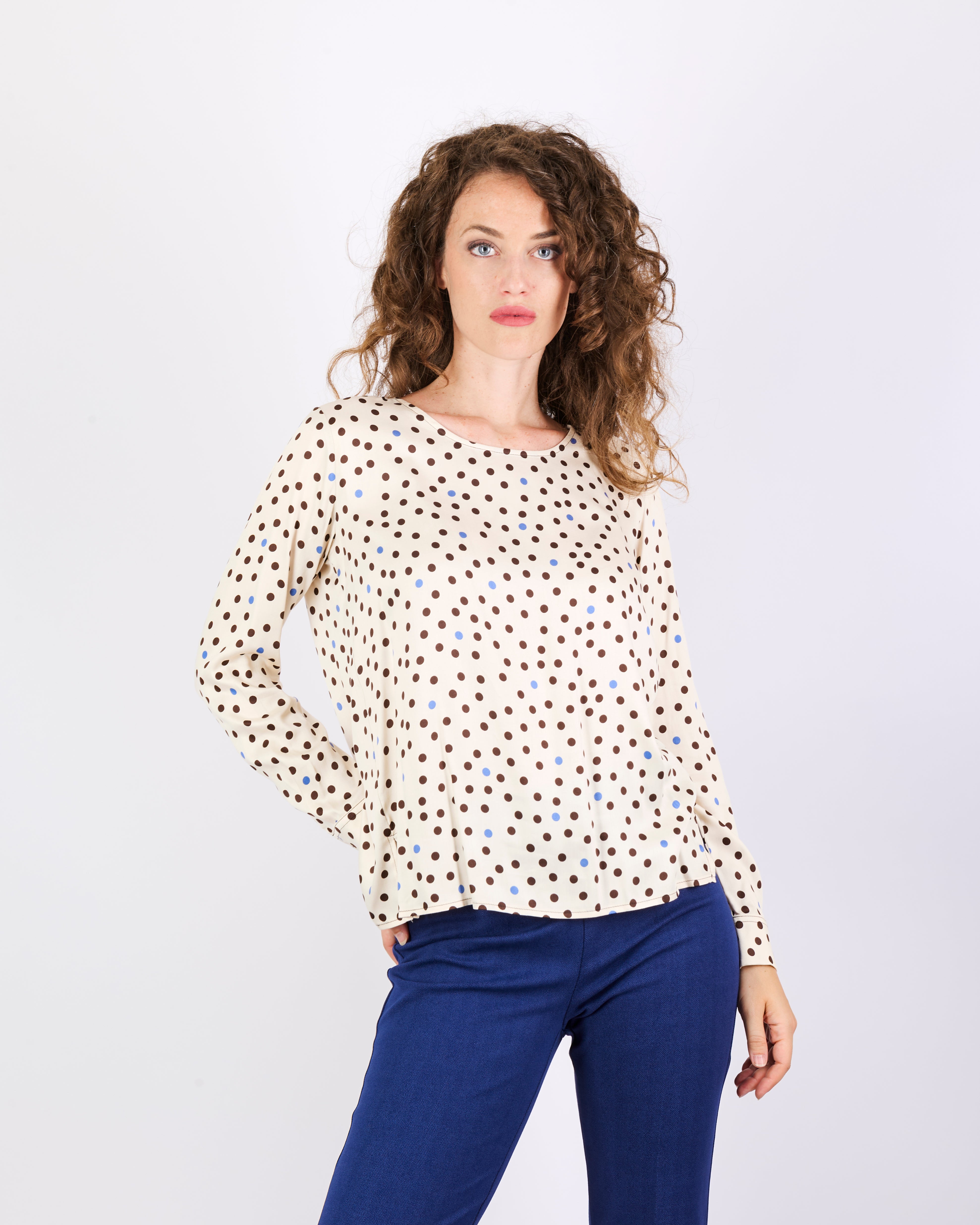 Casacca in viscosa fantasia BOSTON