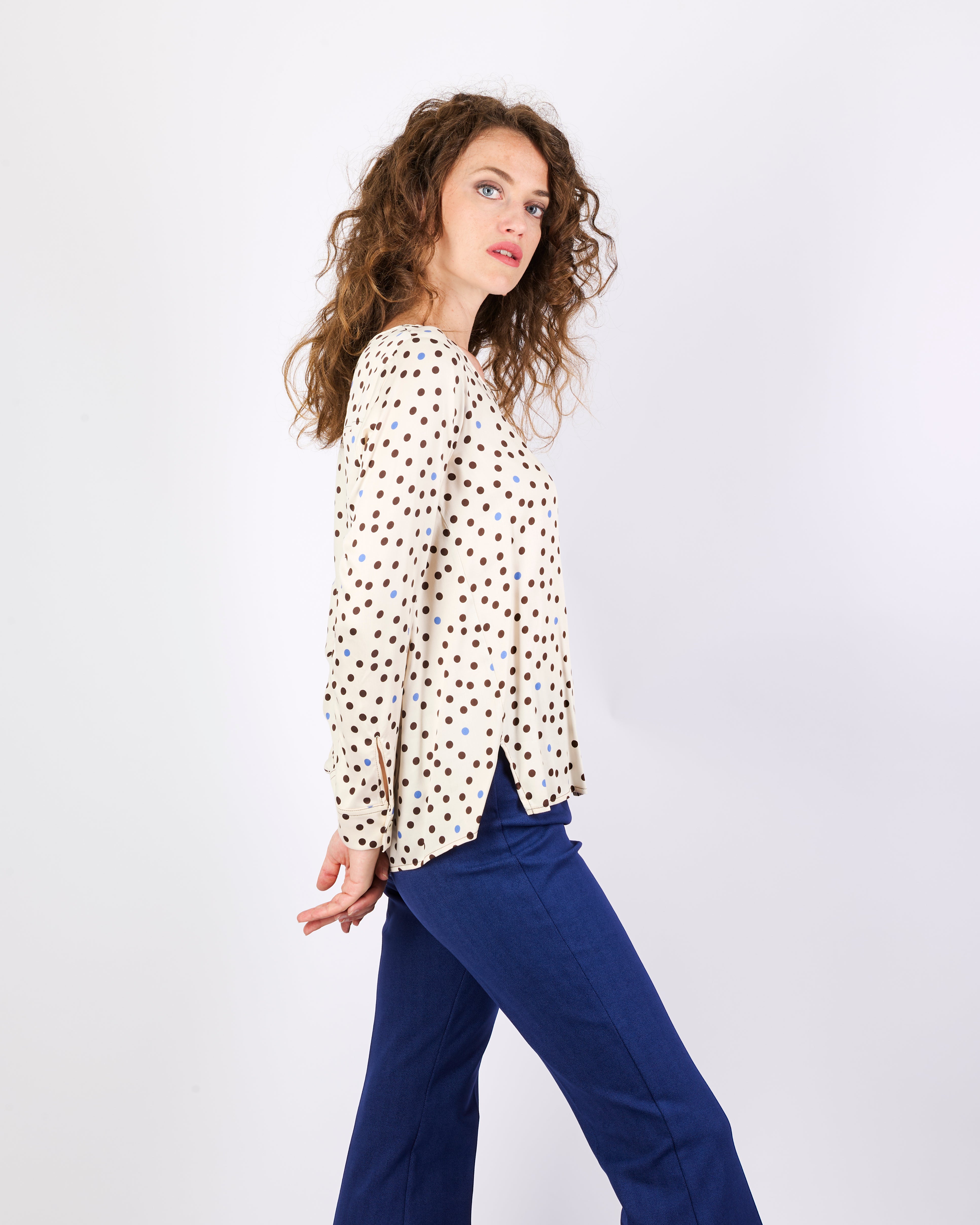 Casacca in viscosa fantasia BOSTON